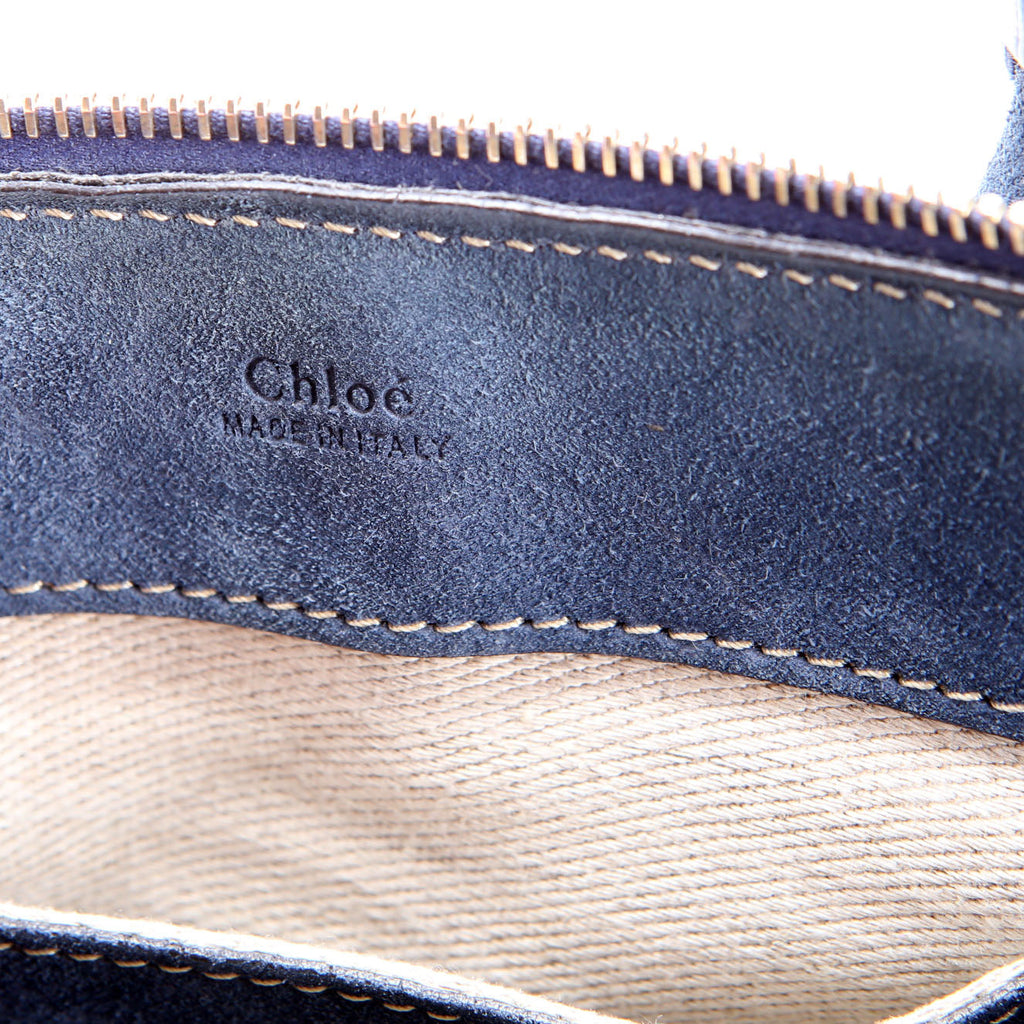 Edith Mini Suede Navy