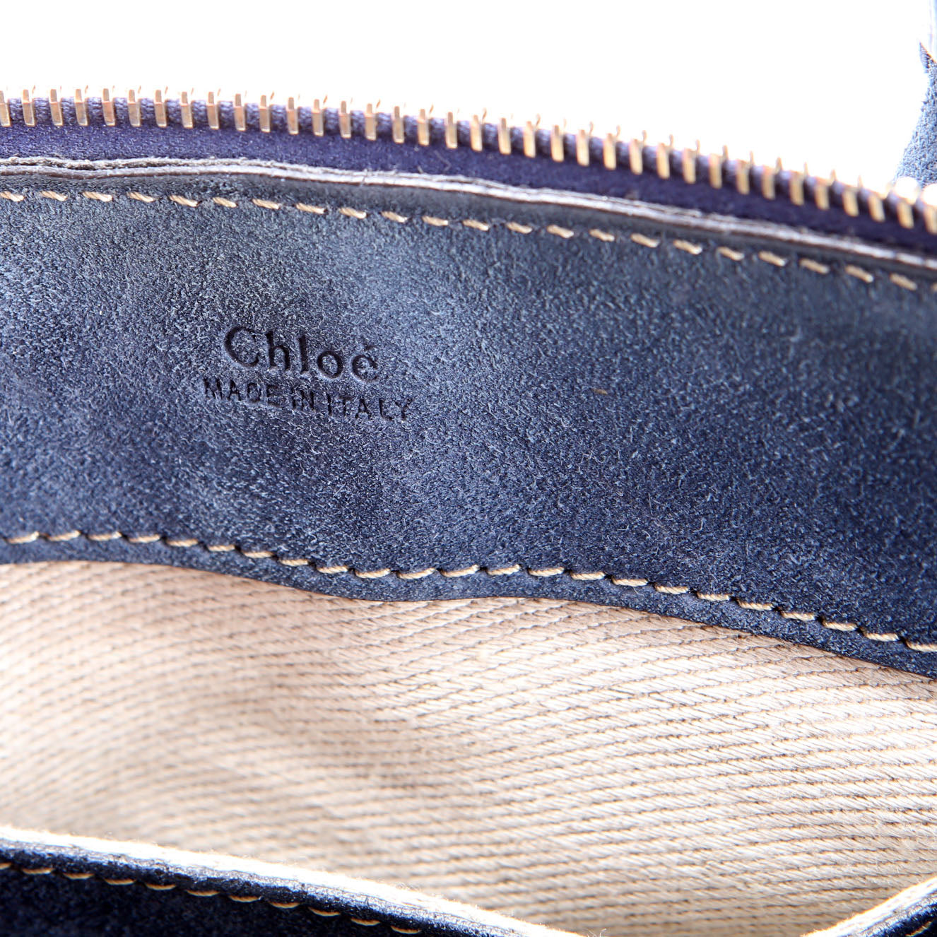 Edith Mini Suede Navy