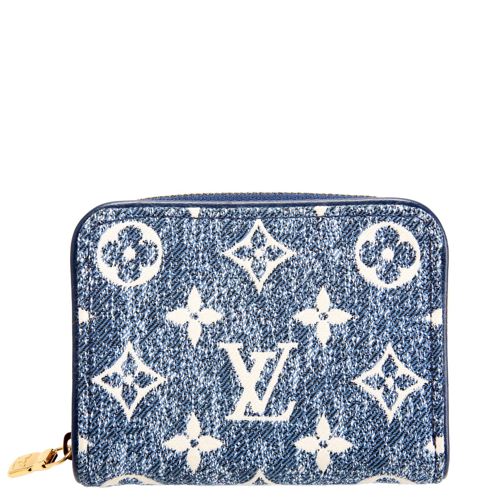 Zippy Coin Purse Denim Monogram