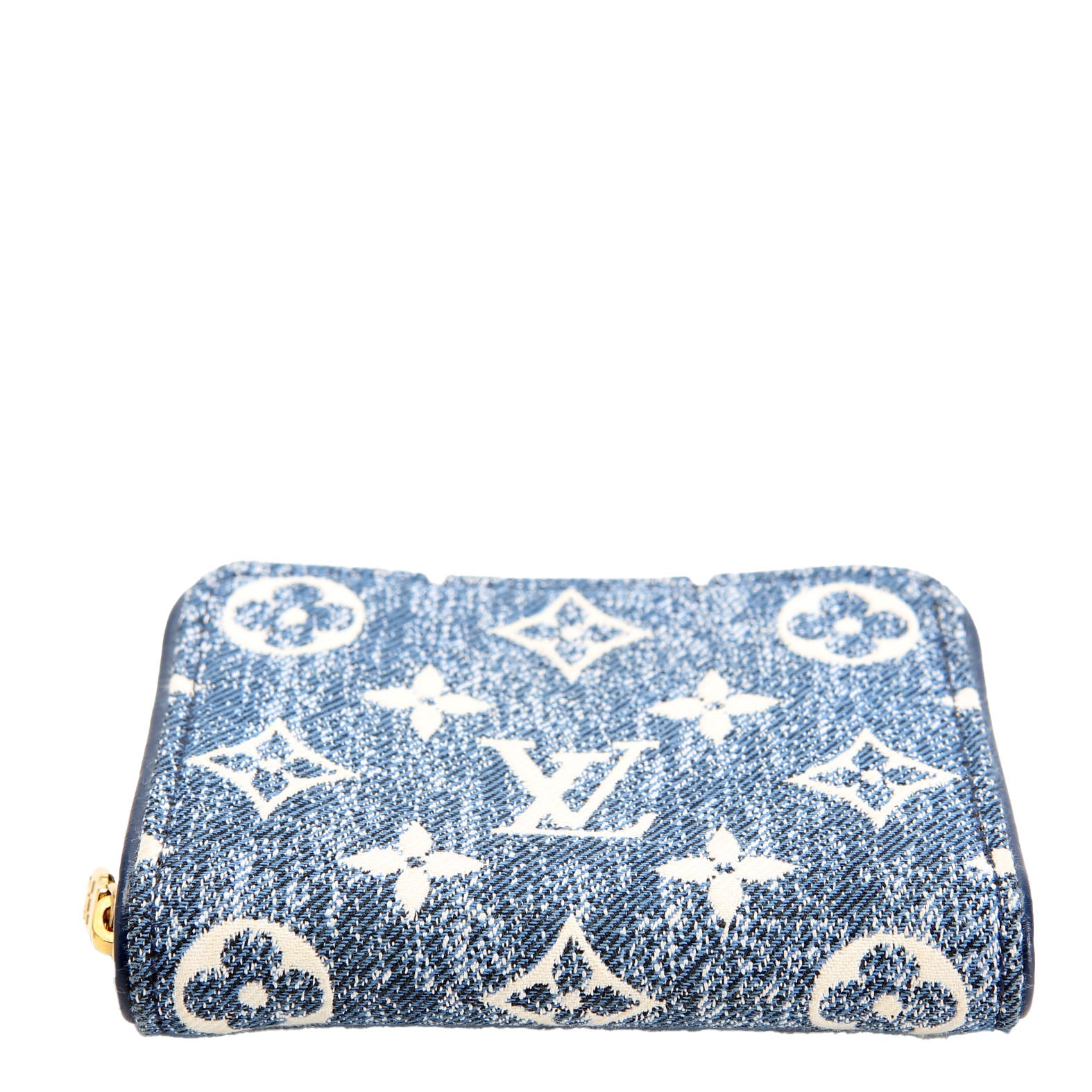 Zippy Coin Purse Denim Monogram