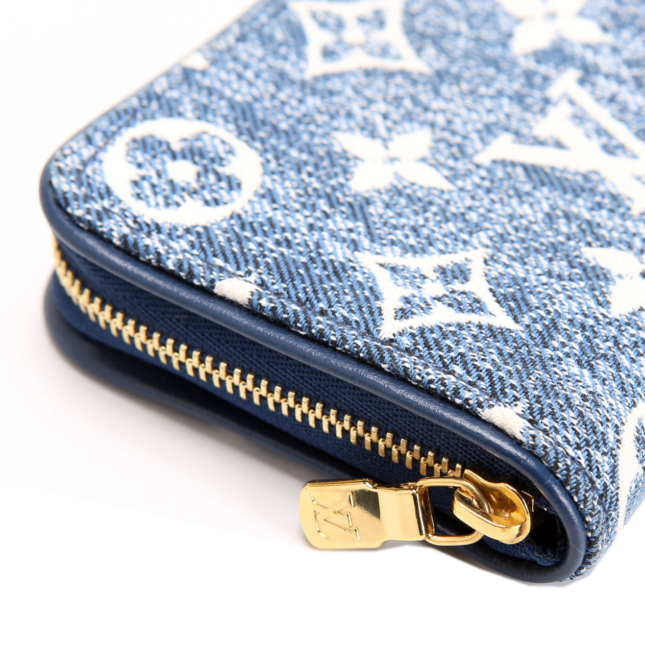 Zippy Coin Purse Denim Monogram