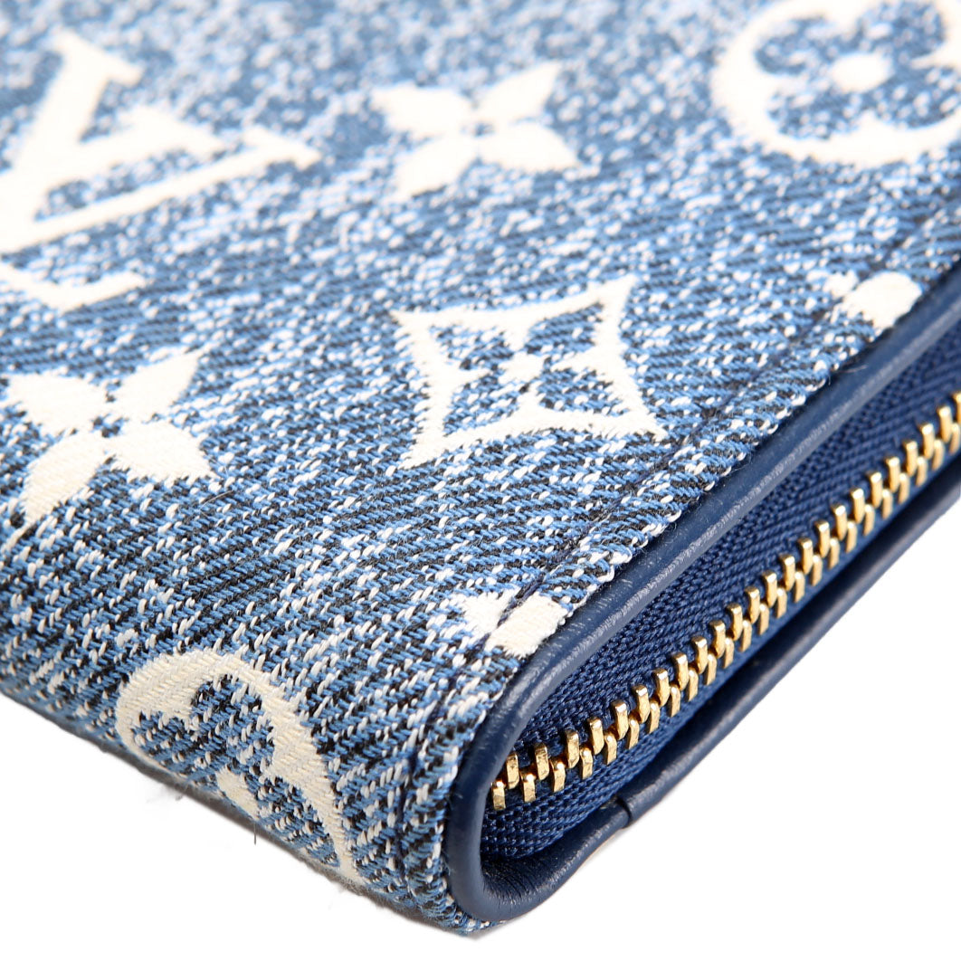Zippy Coin Purse Denim Monogram