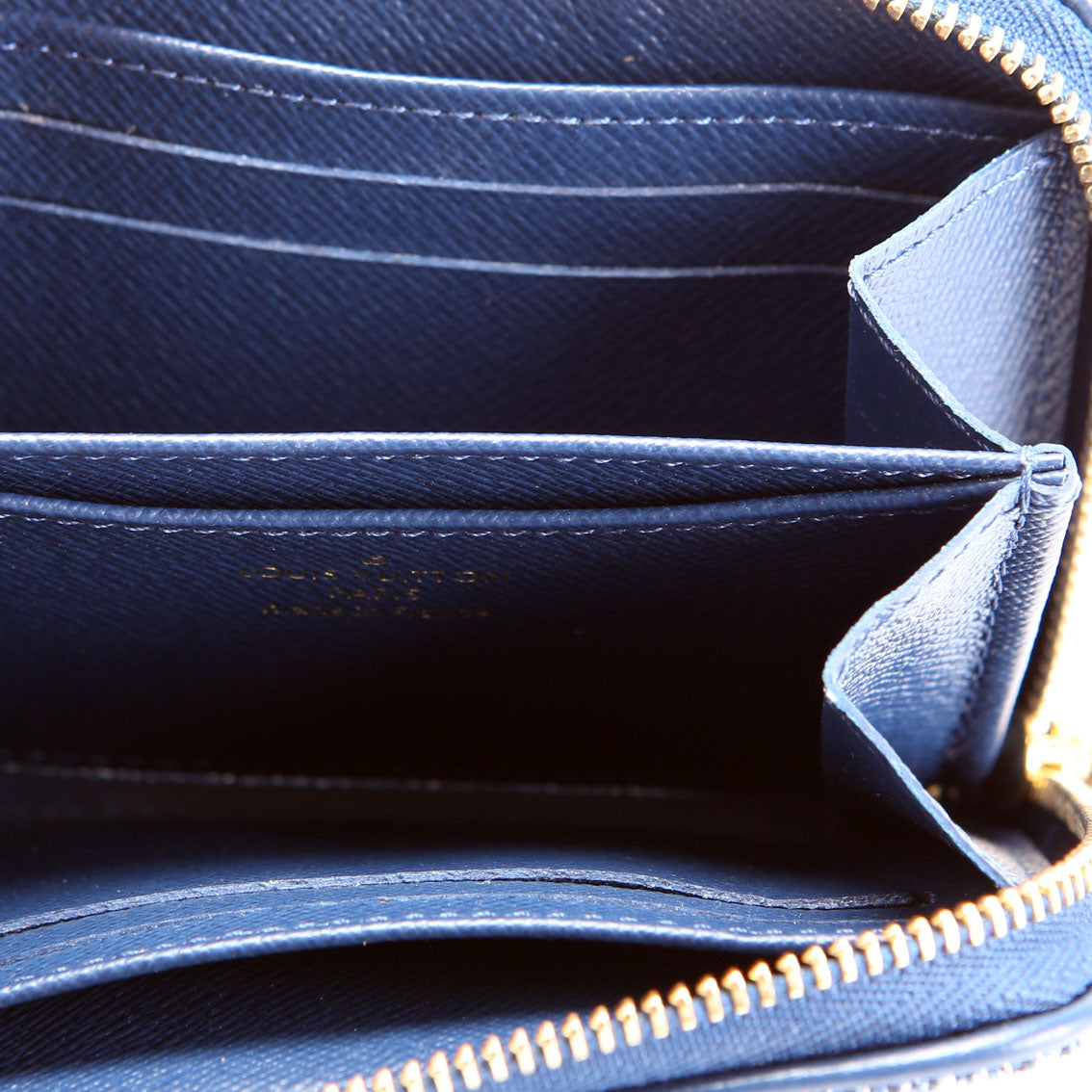 Zippy Coin Purse Denim Monogram