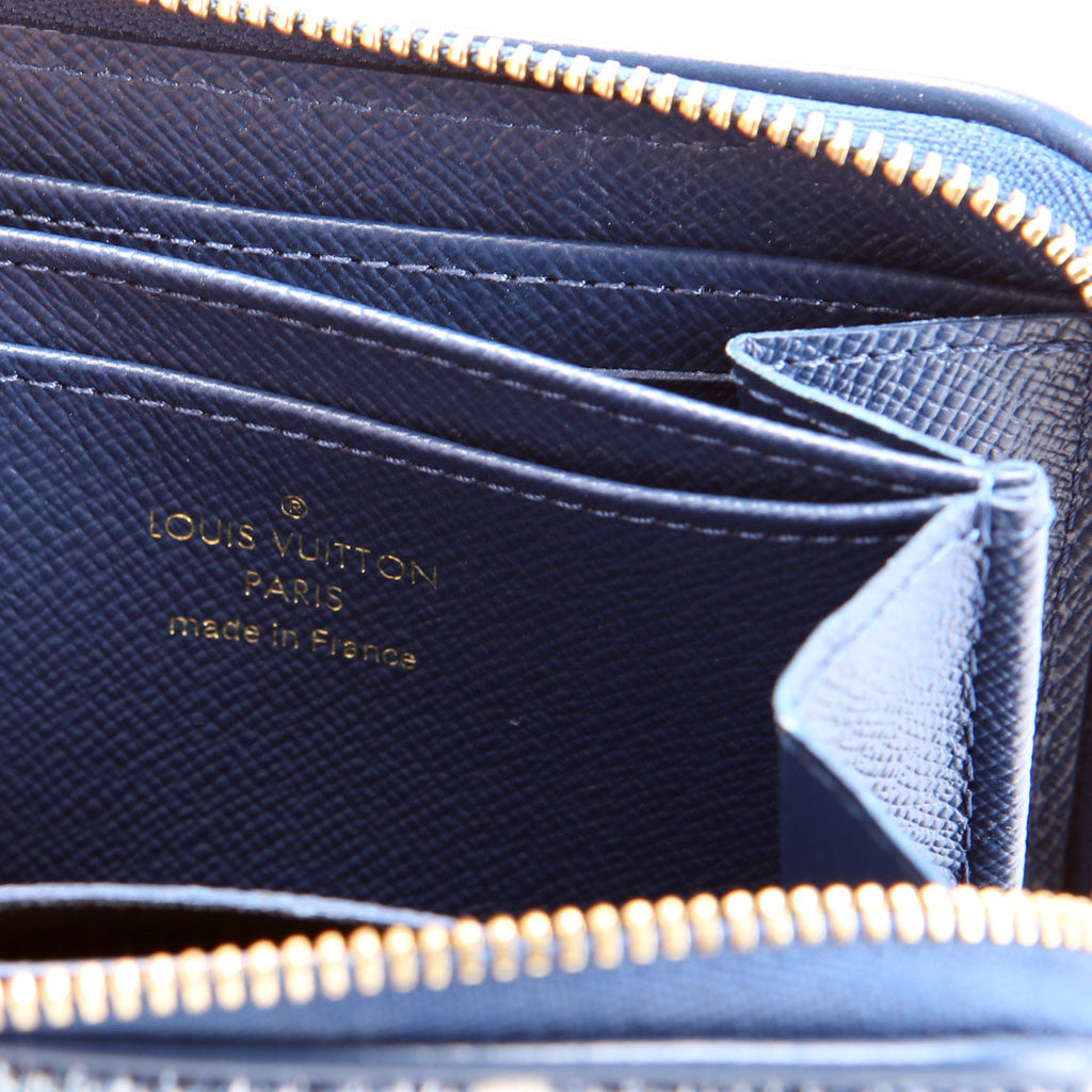 Zippy Coin Purse Denim Monogram