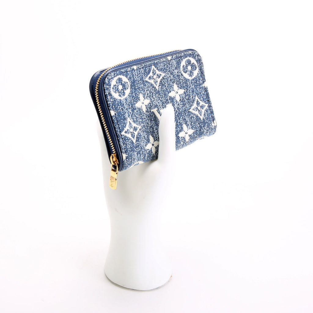Zippy Coin Purse Denim Monogram