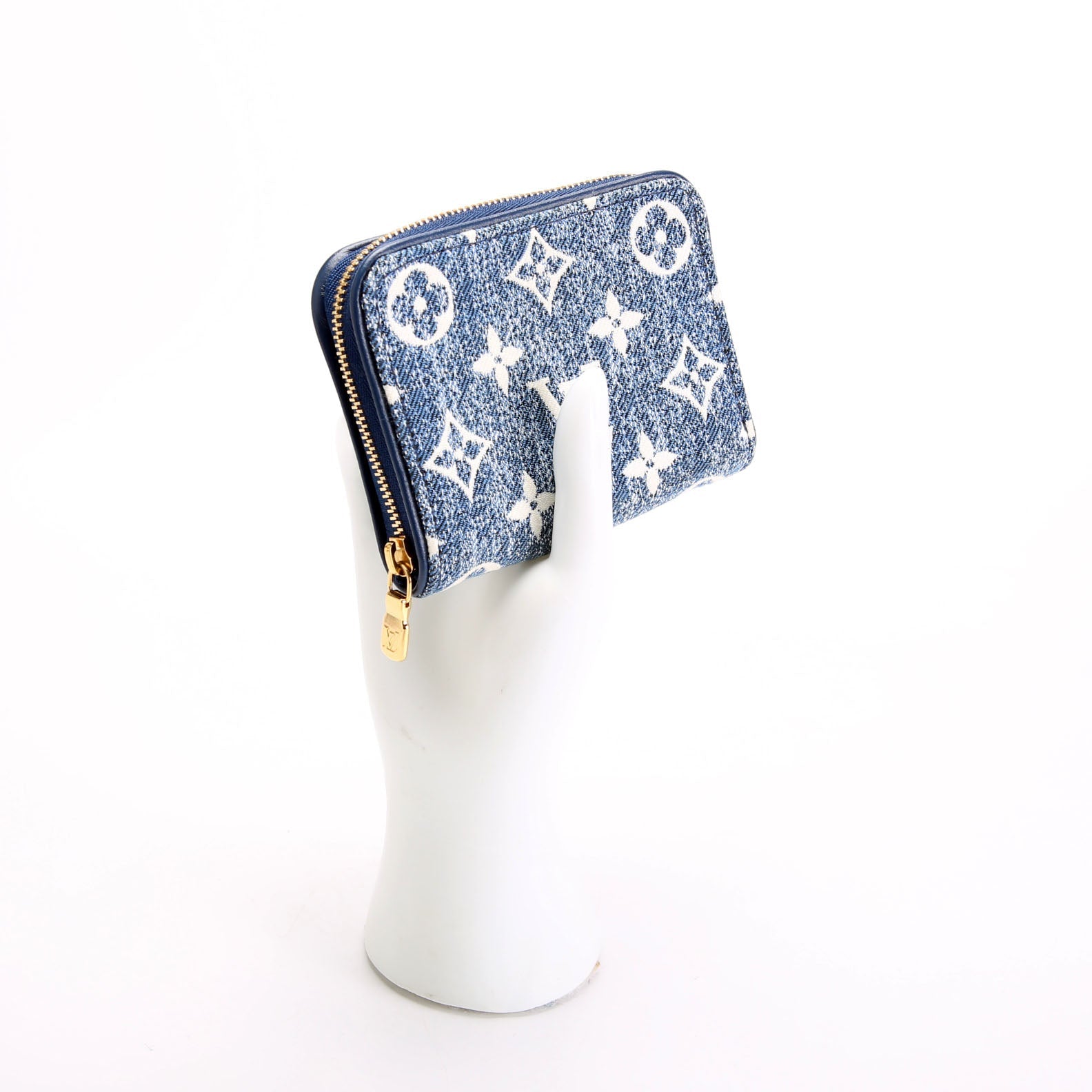 Zippy Coin Purse Denim Monogram