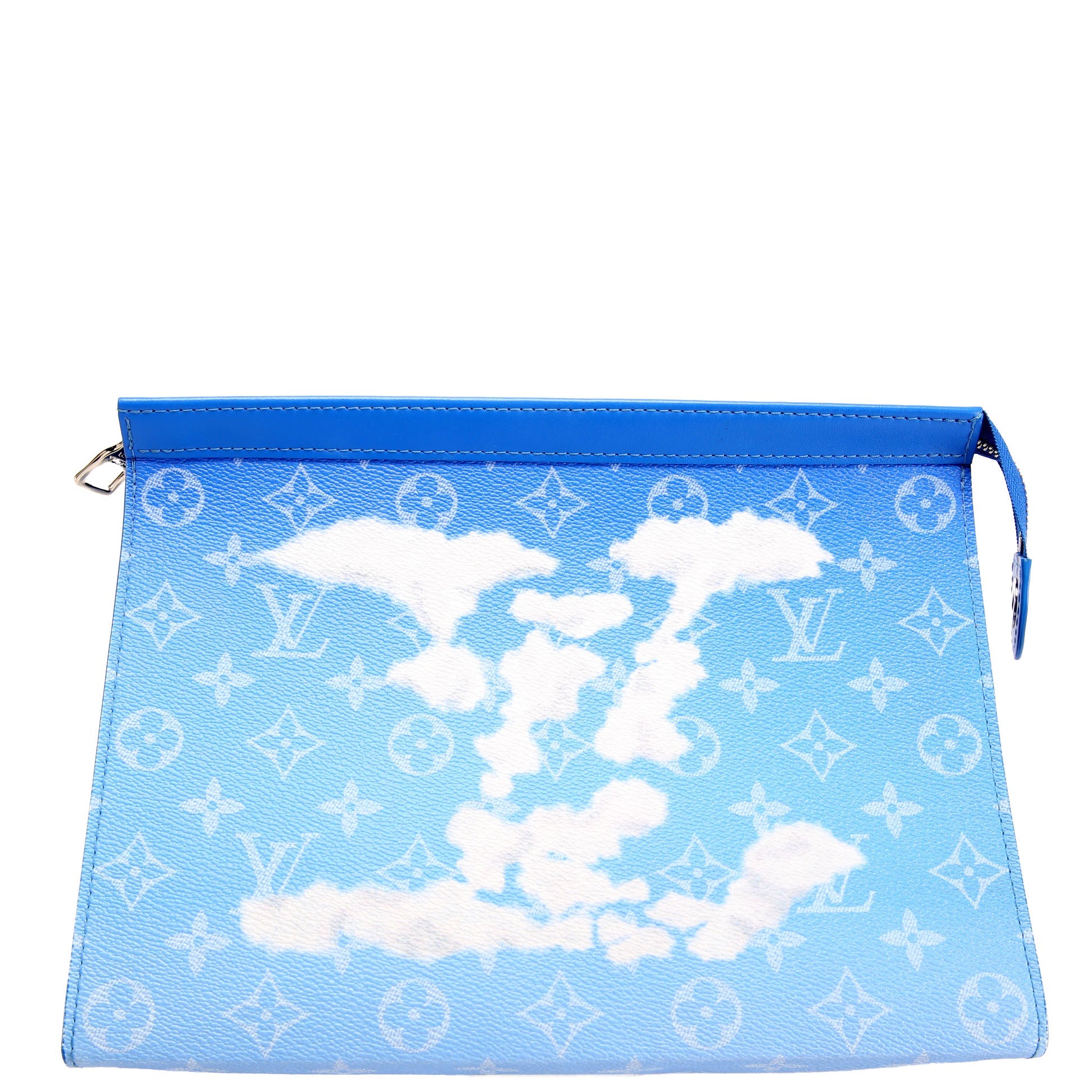 Pochette Voyage MM Clouds Monogram Blue/White