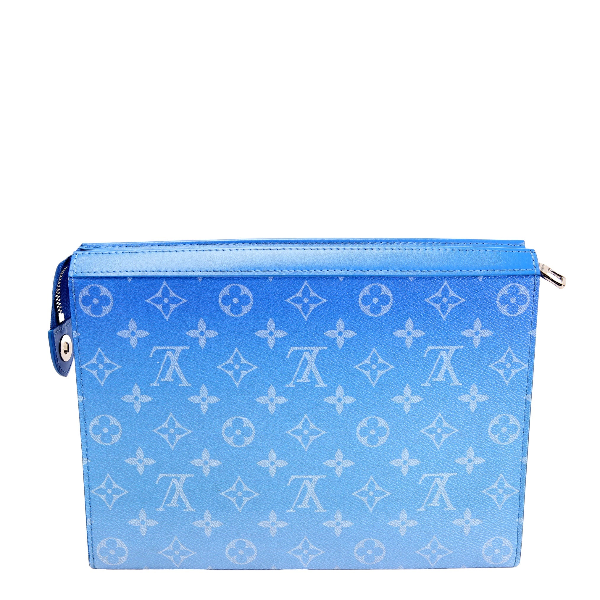 Pochette Voyage MM Clouds Monogram Blue/White