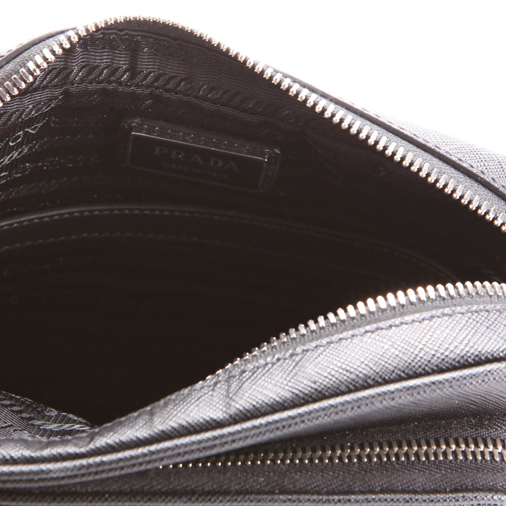 Prada 2VH170 Saffiano Leather Crossbody Black