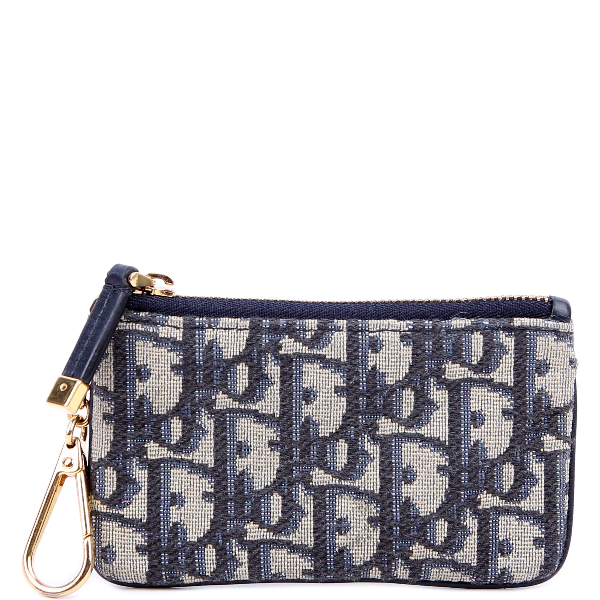 Oblique Coin/Key Case Blue