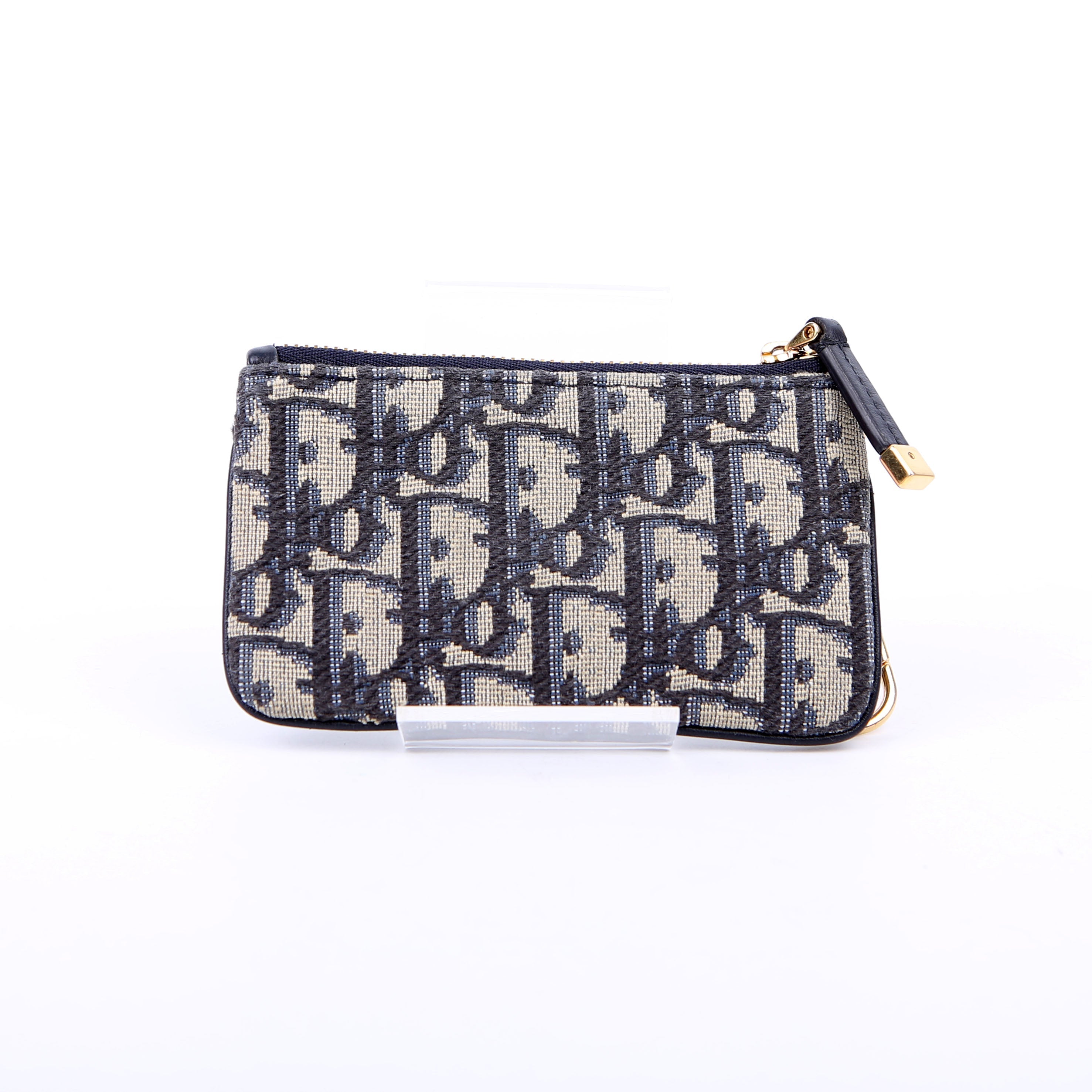 Oblique Coin/Key Case Blue