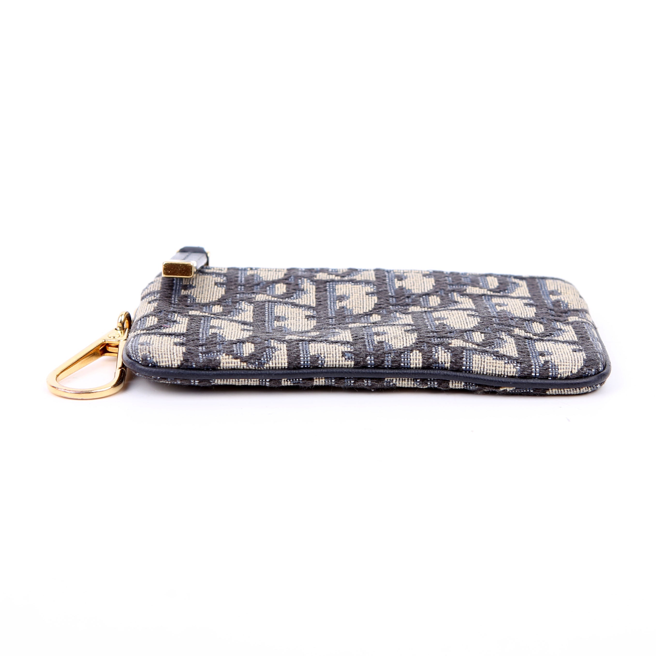 Oblique Coin/Key Case Blue