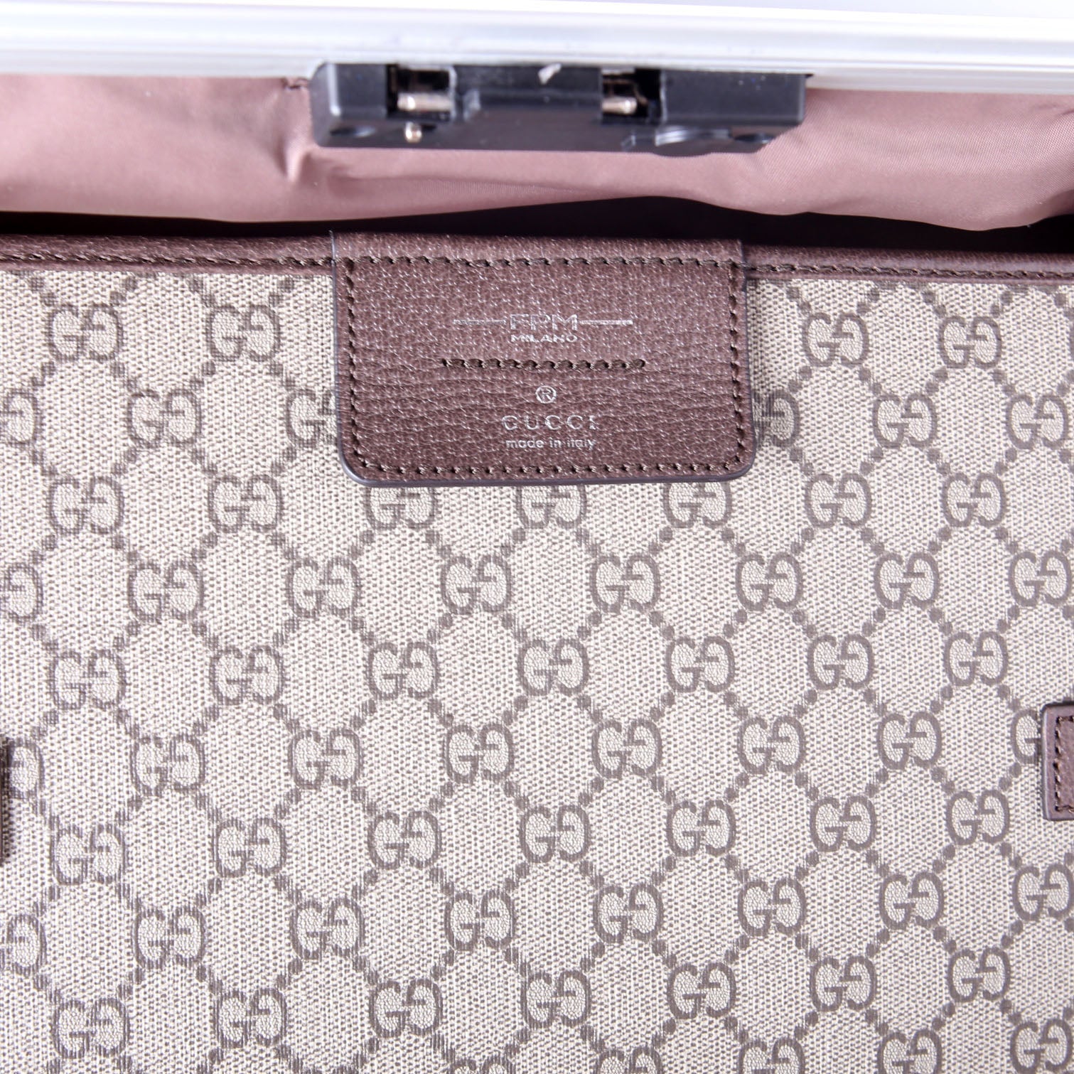 Gucci 801874 GG Supreme Porter Trolley Medium