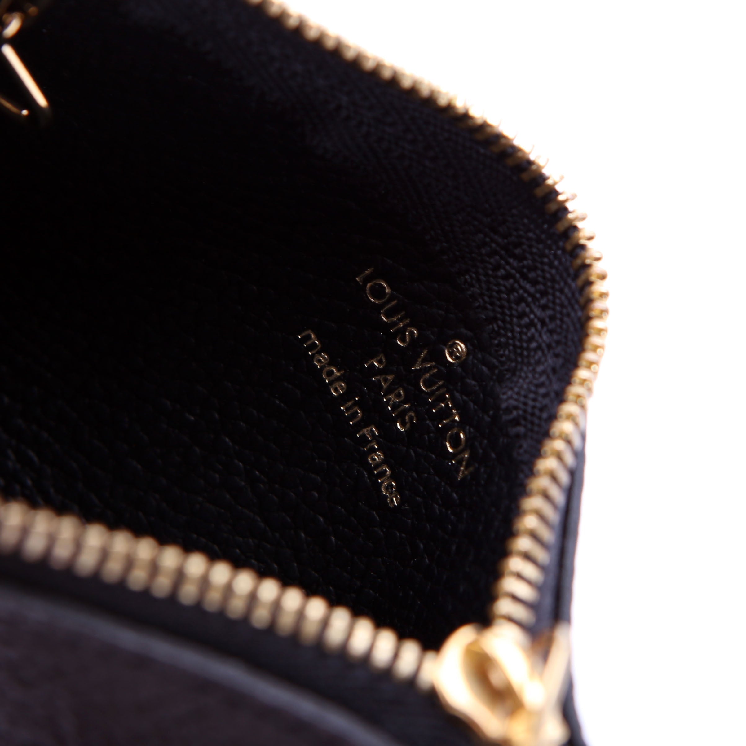 Pochette Cles Empreinte Black