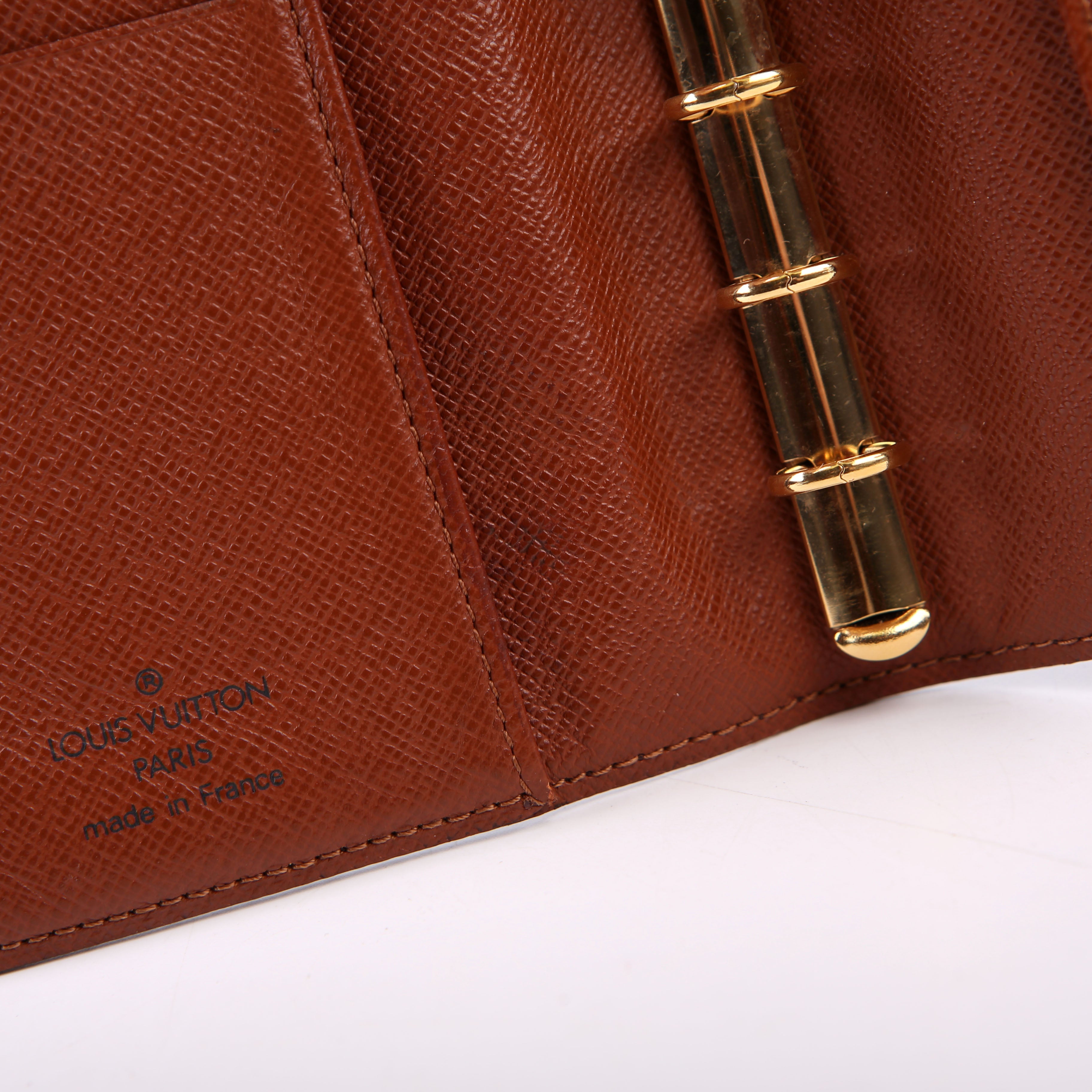 Agenda Small Ring Monogram