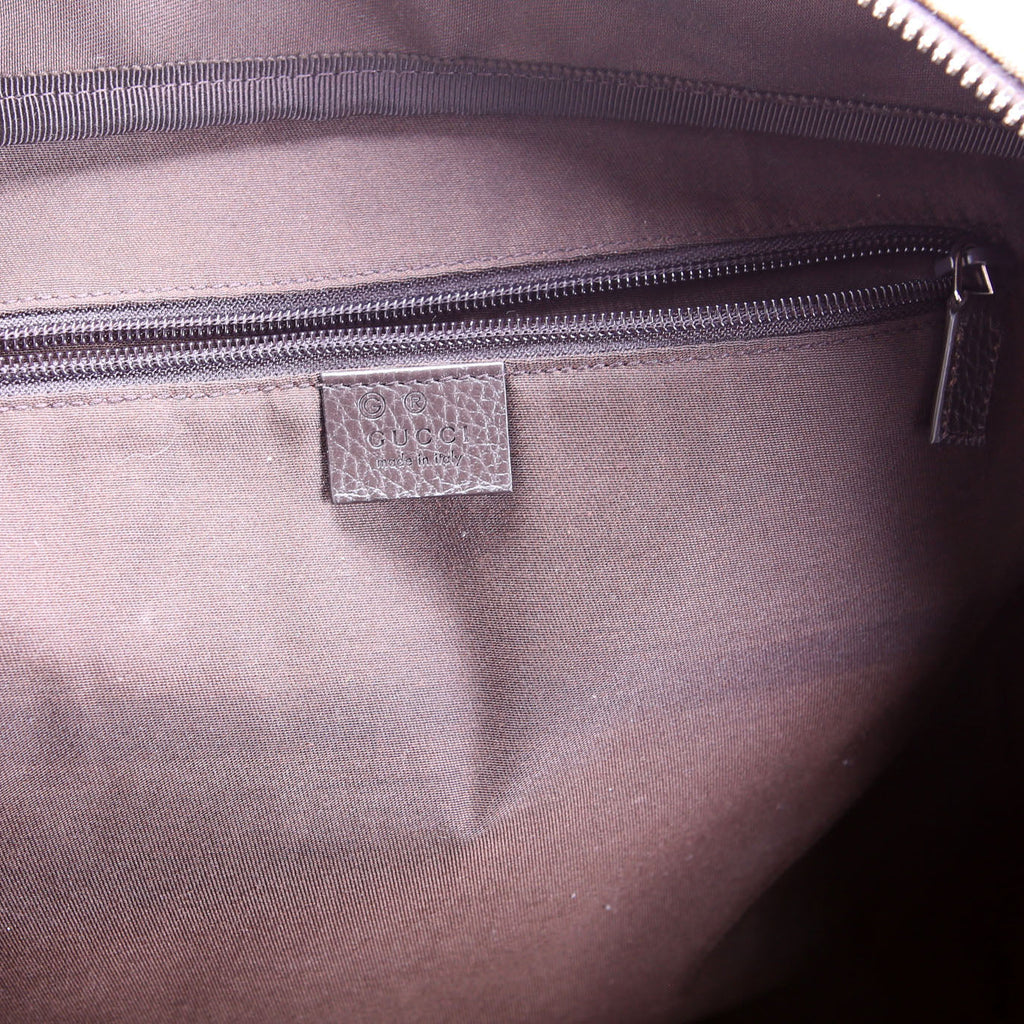 Gucci 610105 GG Canvas Boston Duffle