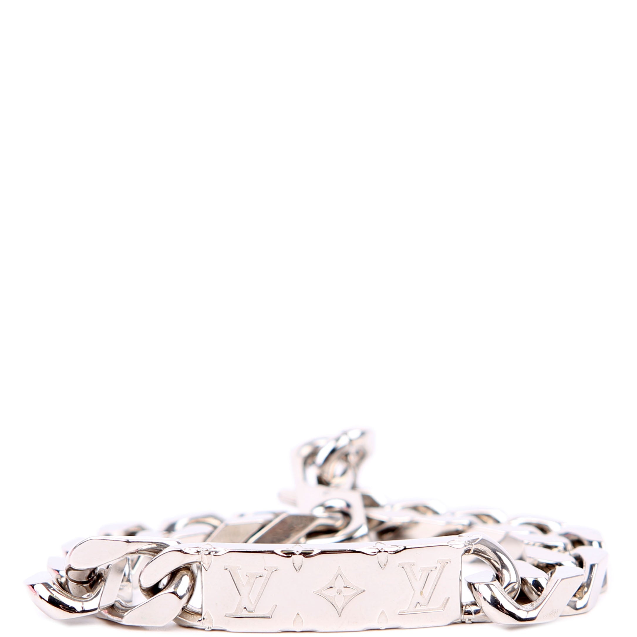 LV Chain Bracelet Silver