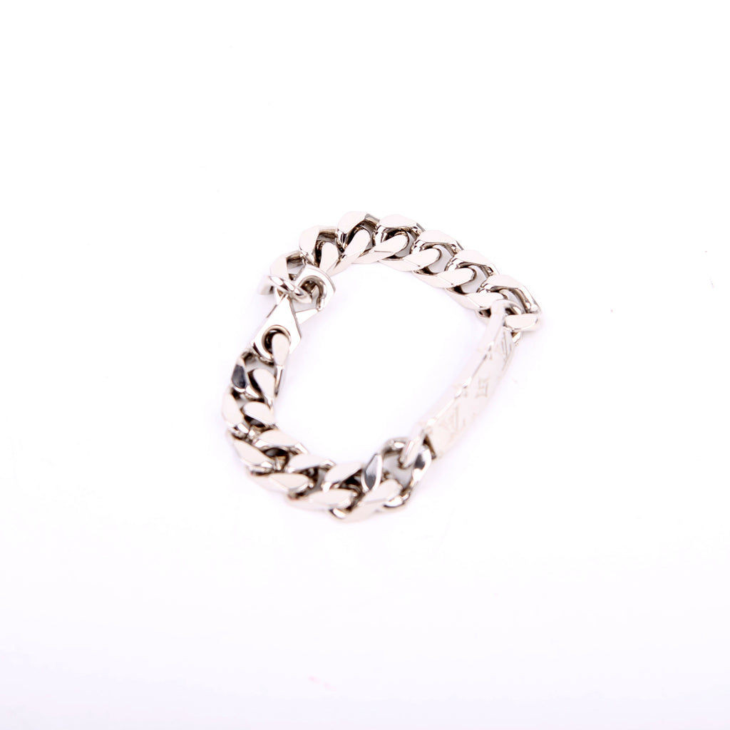 LV Chain Bracelet Silver