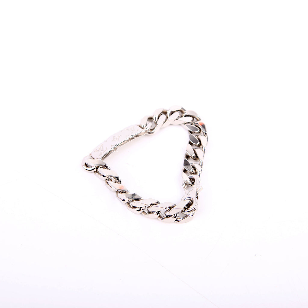 LV Chain Bracelet Silver