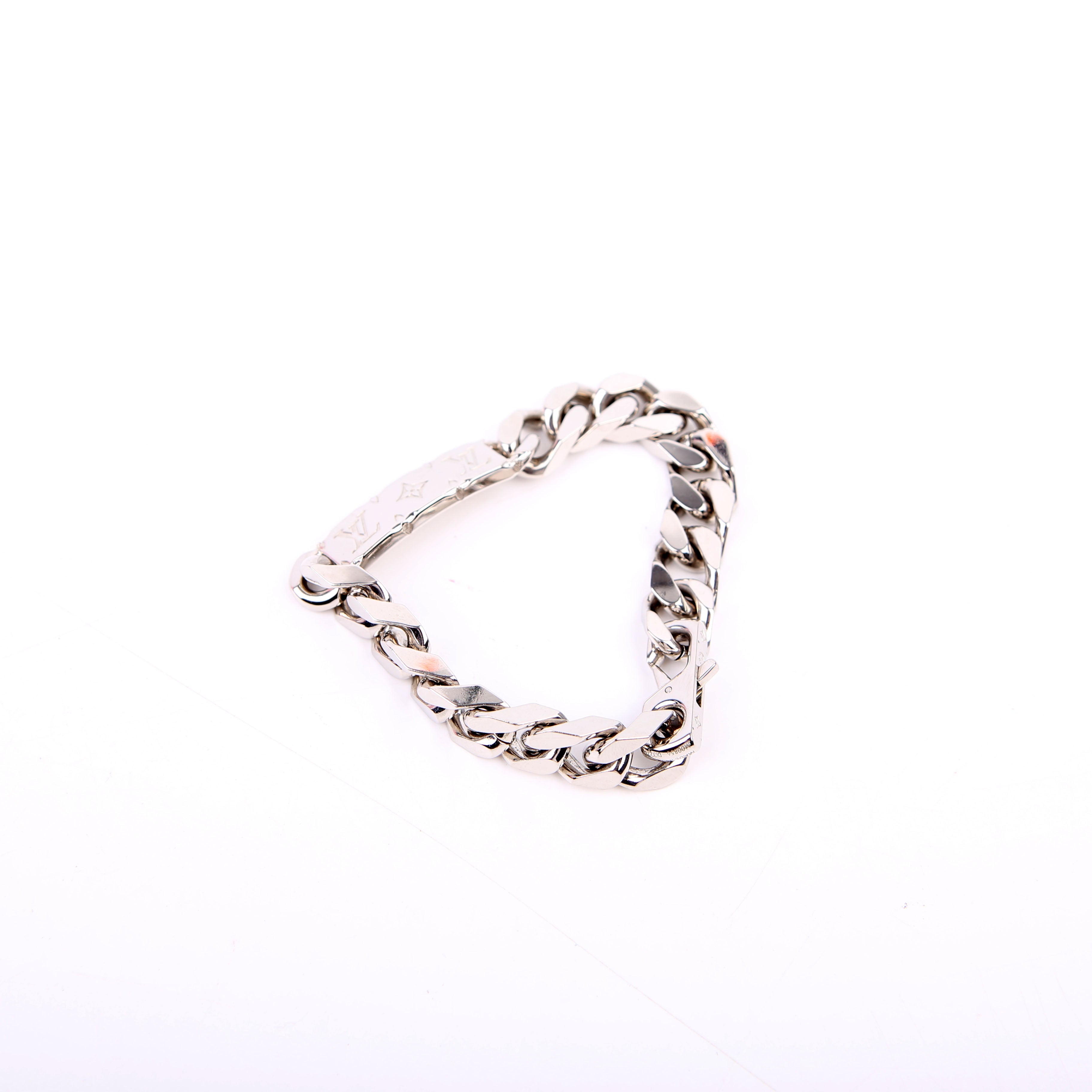 LV Chain Bracelet Silver