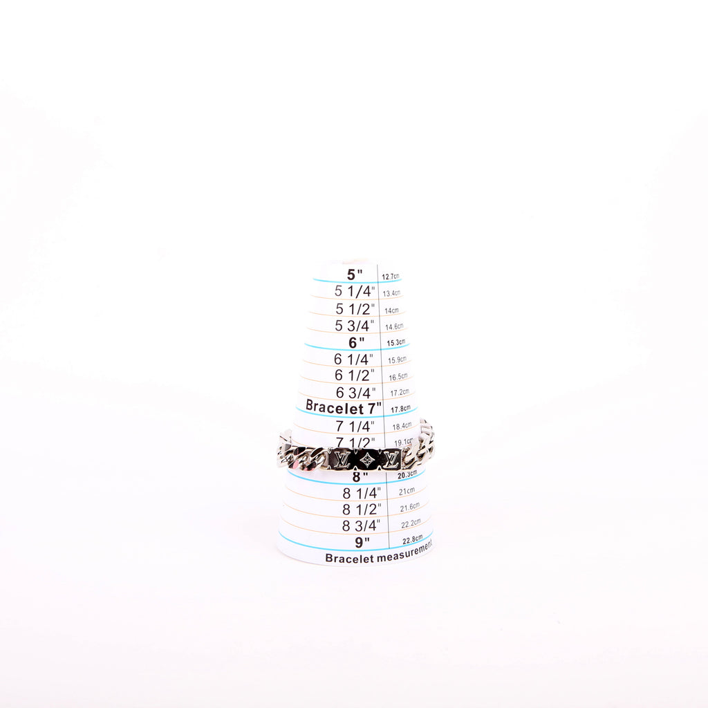 LV Chain Bracelet Silver