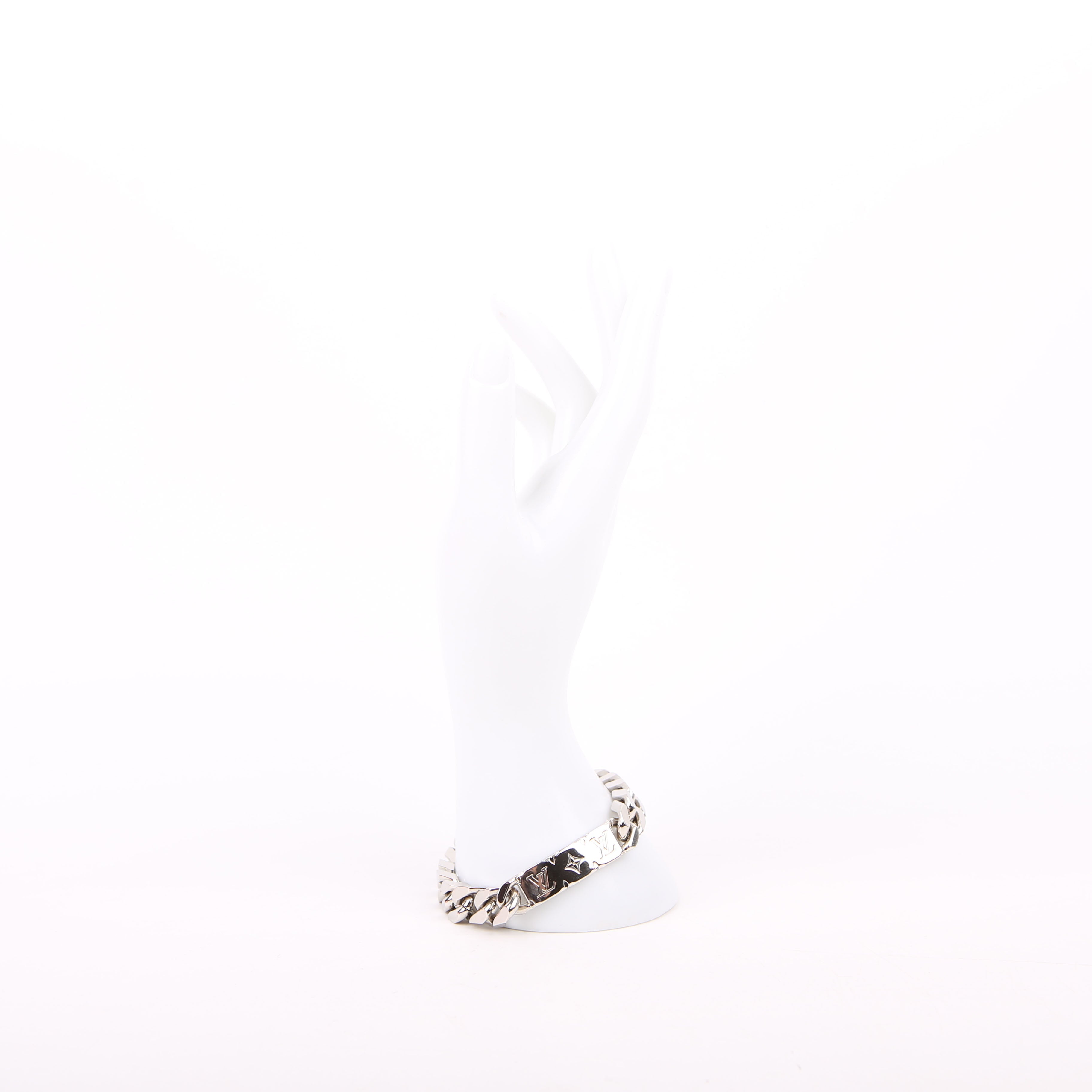 LV Chain Bracelet Silver