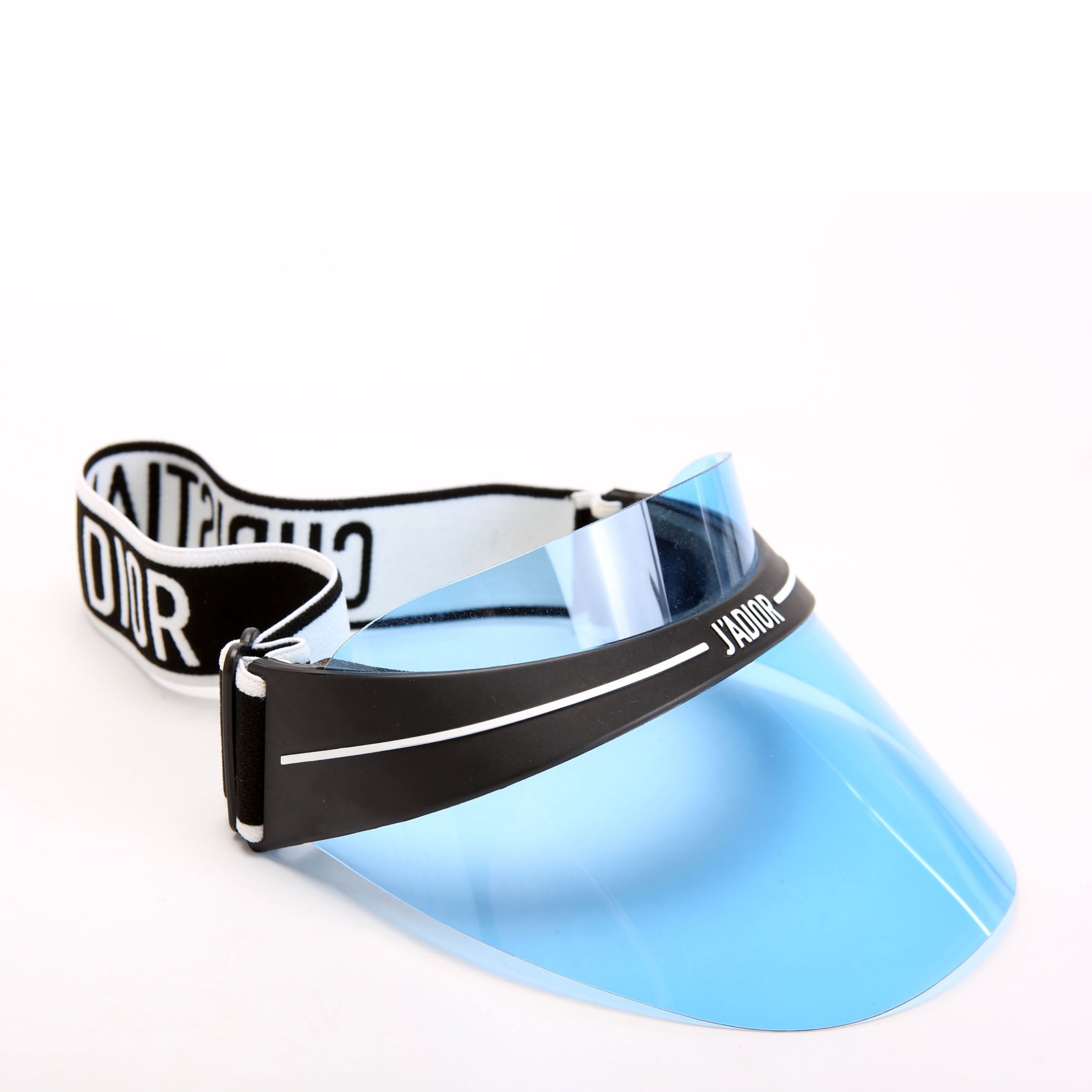 Diorclub1 Sun Visor Hat Blue/Black