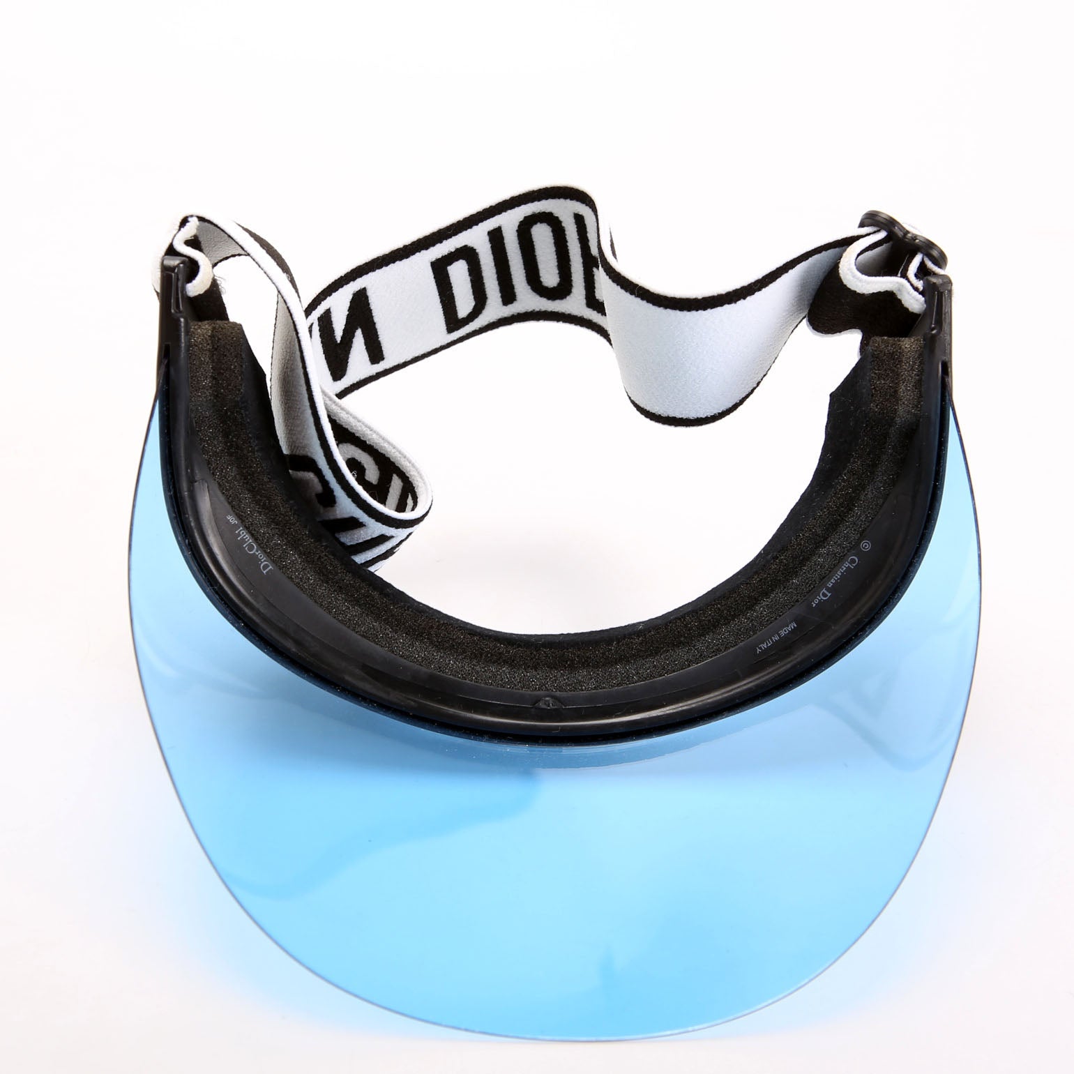 Diorclub1 Sun Visor Hat Blue/Black