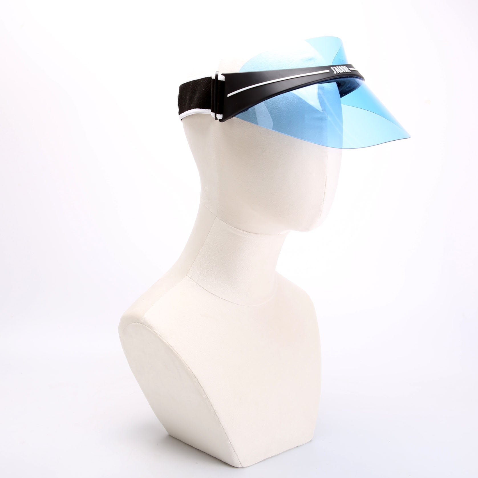 Diorclub1 Sun Visor Hat Blue/Black