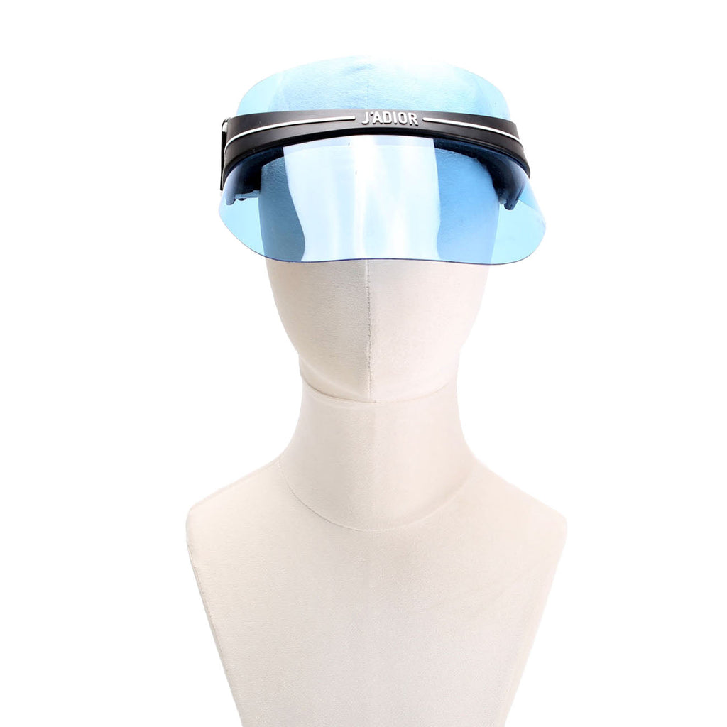 Diorclub1 Sun Visor Hat Blue/Black