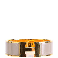 Clic Clac Wide GM Bracelet Gold/Taupe