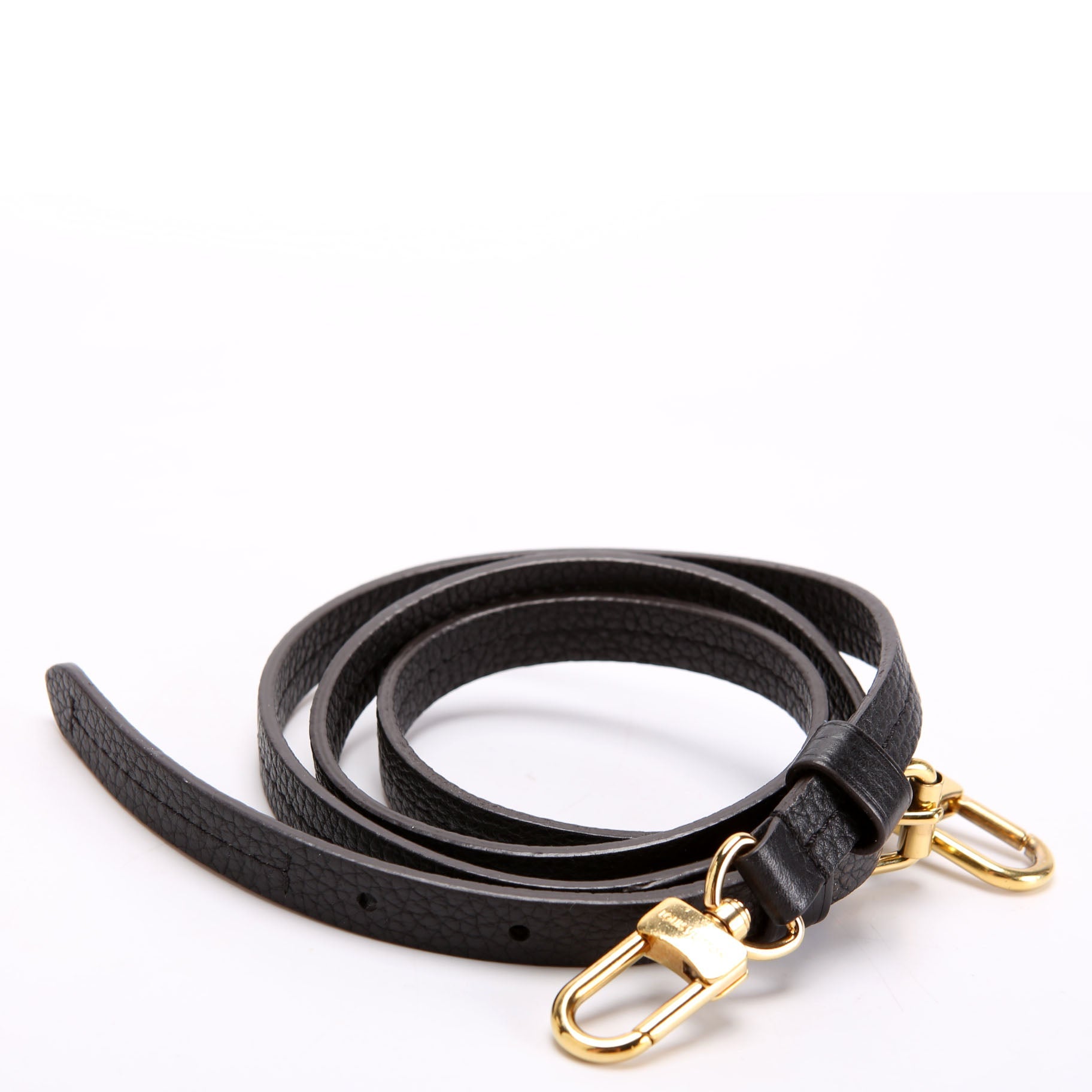 Calfskin Adjustable 10MM Strap Black