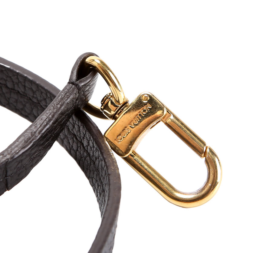 Calfskin Adjustable 10MM Strap Black