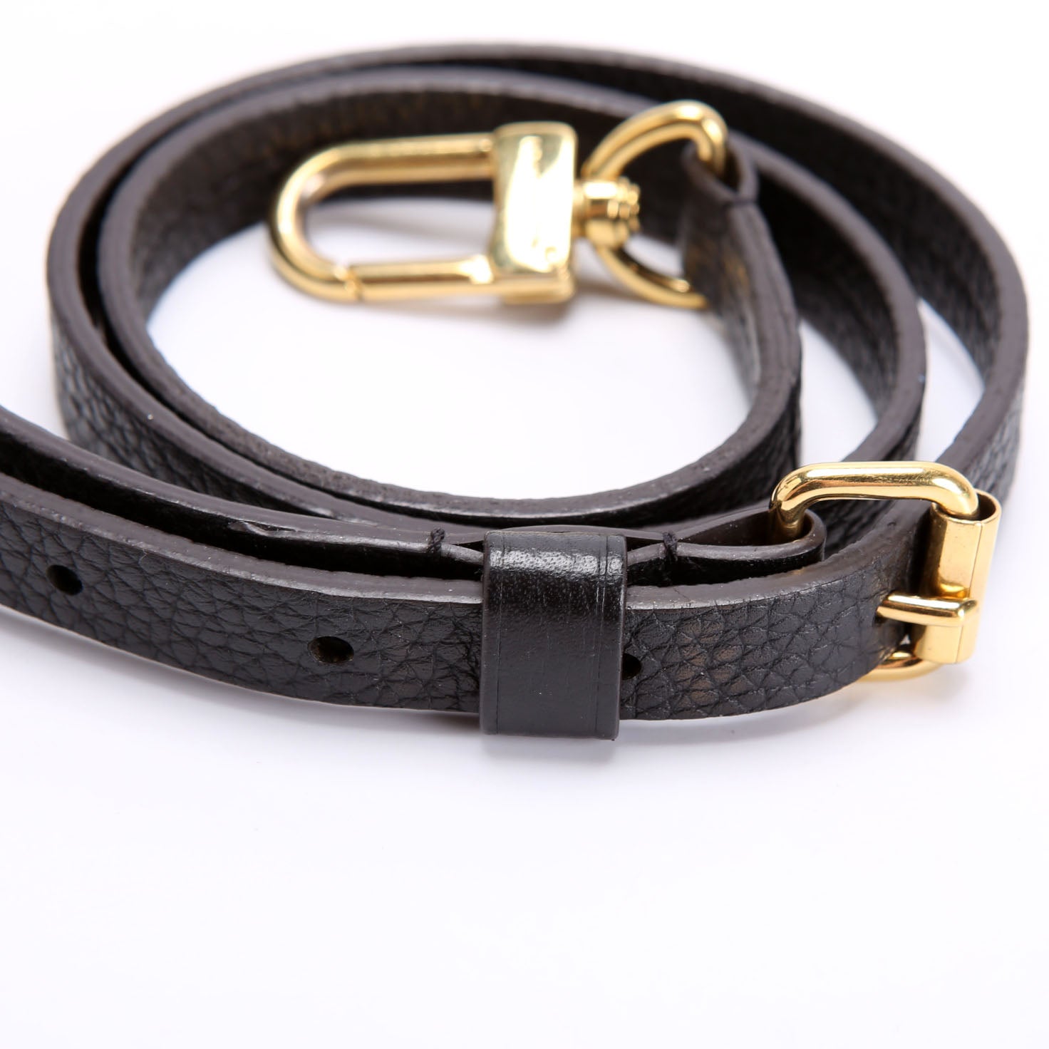 Calfskin Adjustable 10MM Strap Black