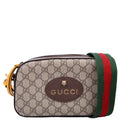 Gucci 476466 GG Supreme Messenger Bag Brown