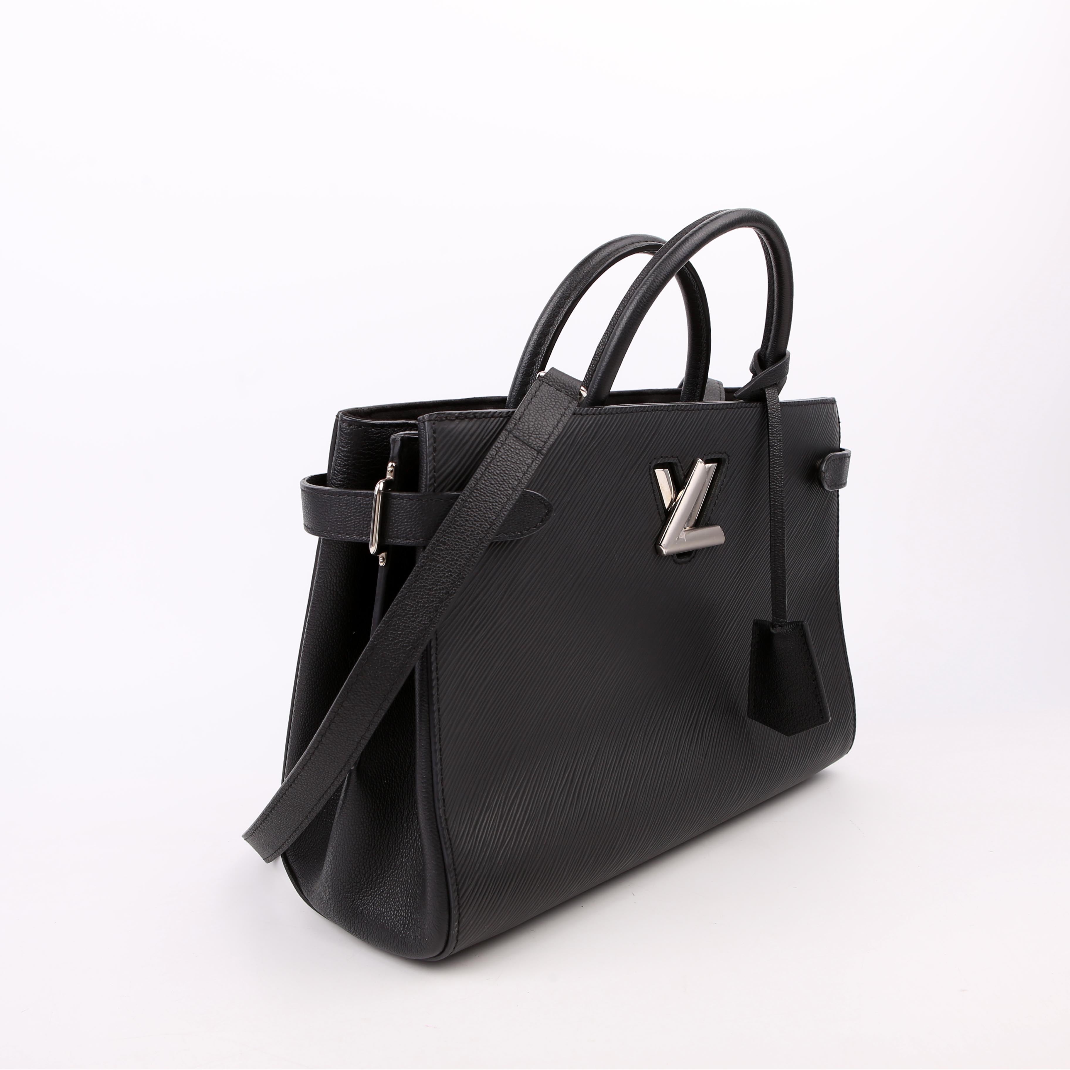 Twist Tote Epi Black