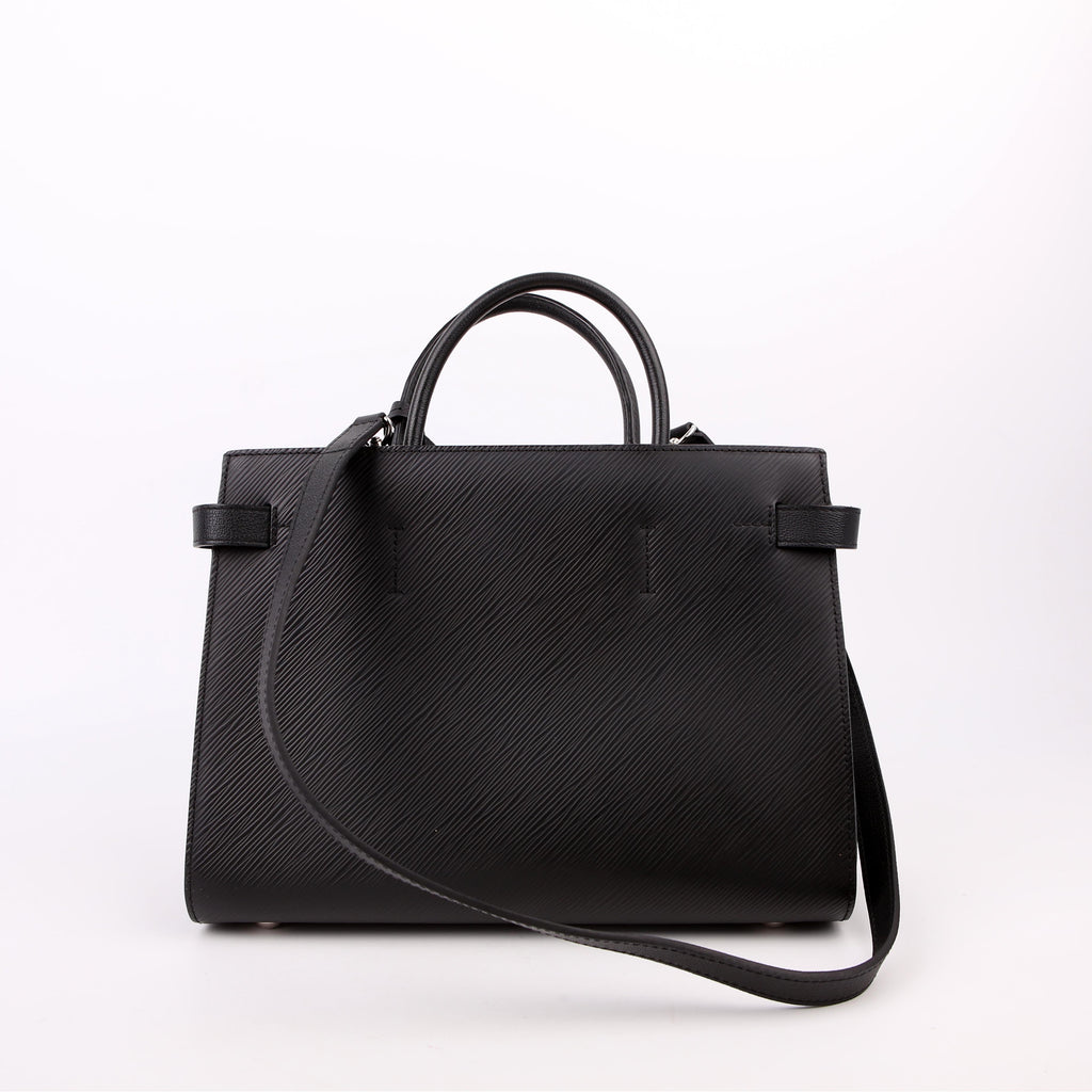 Twist Tote Epi Black