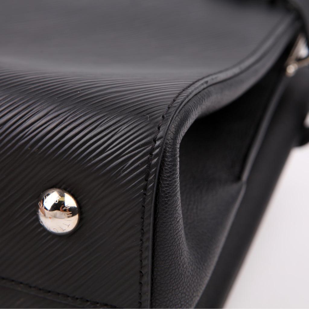 Twist Tote Epi Black