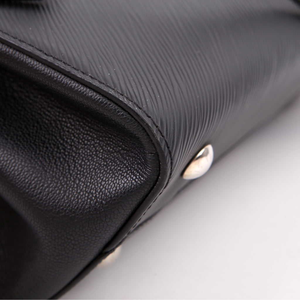 Twist Tote Epi Black