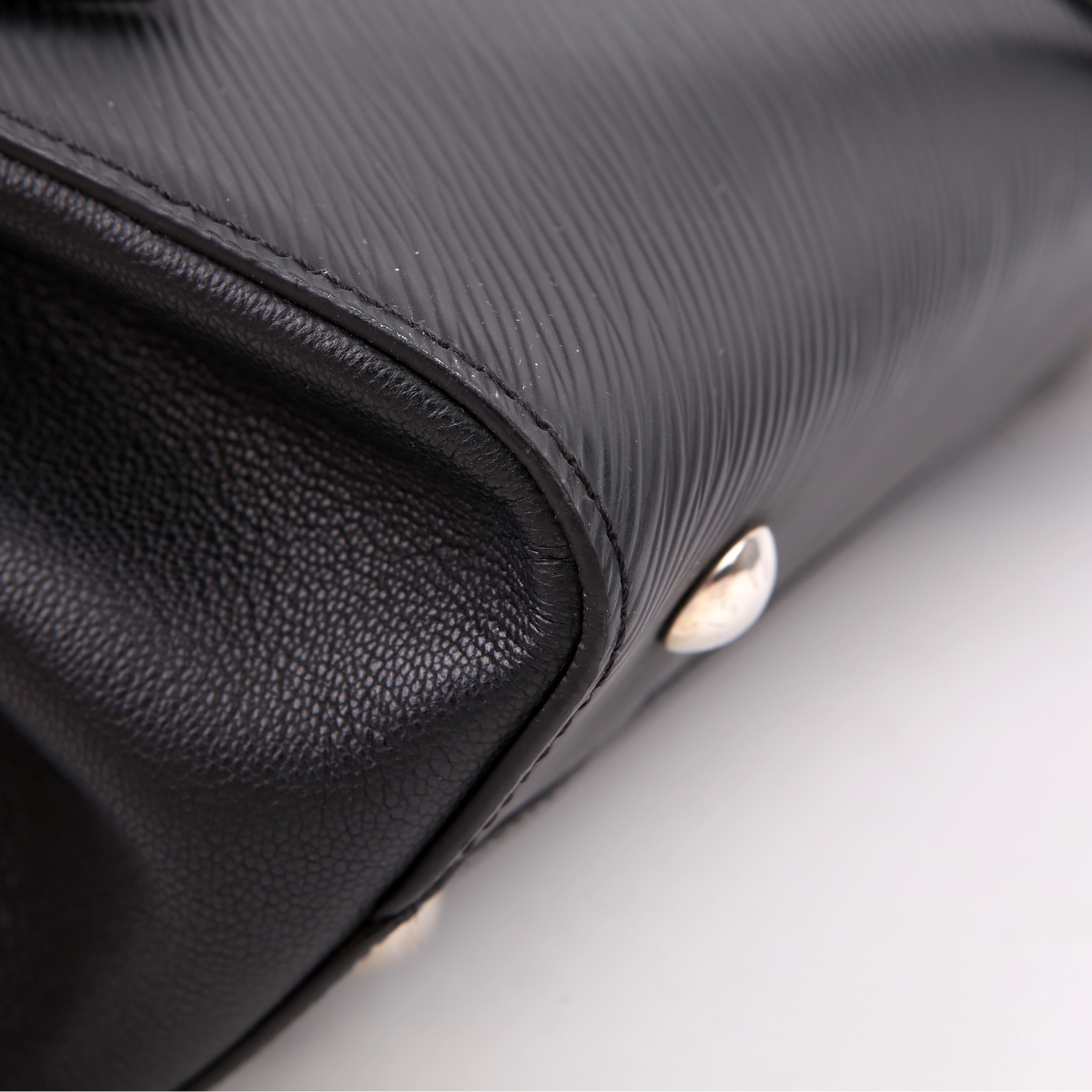 Twist Tote Epi Black