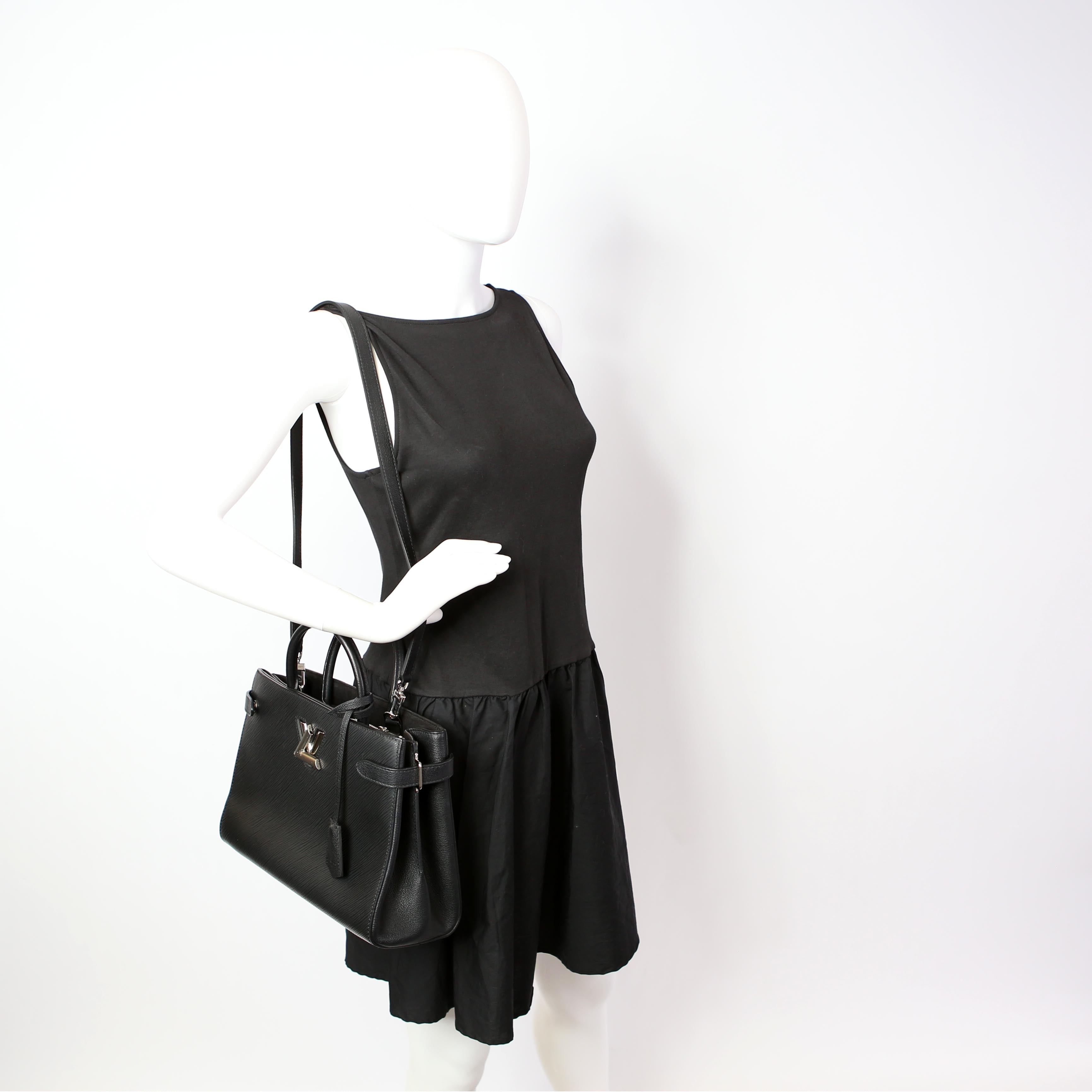 Twist Tote Epi Black