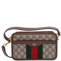 598130 Ophidia Top Handle Camera Bag Brown