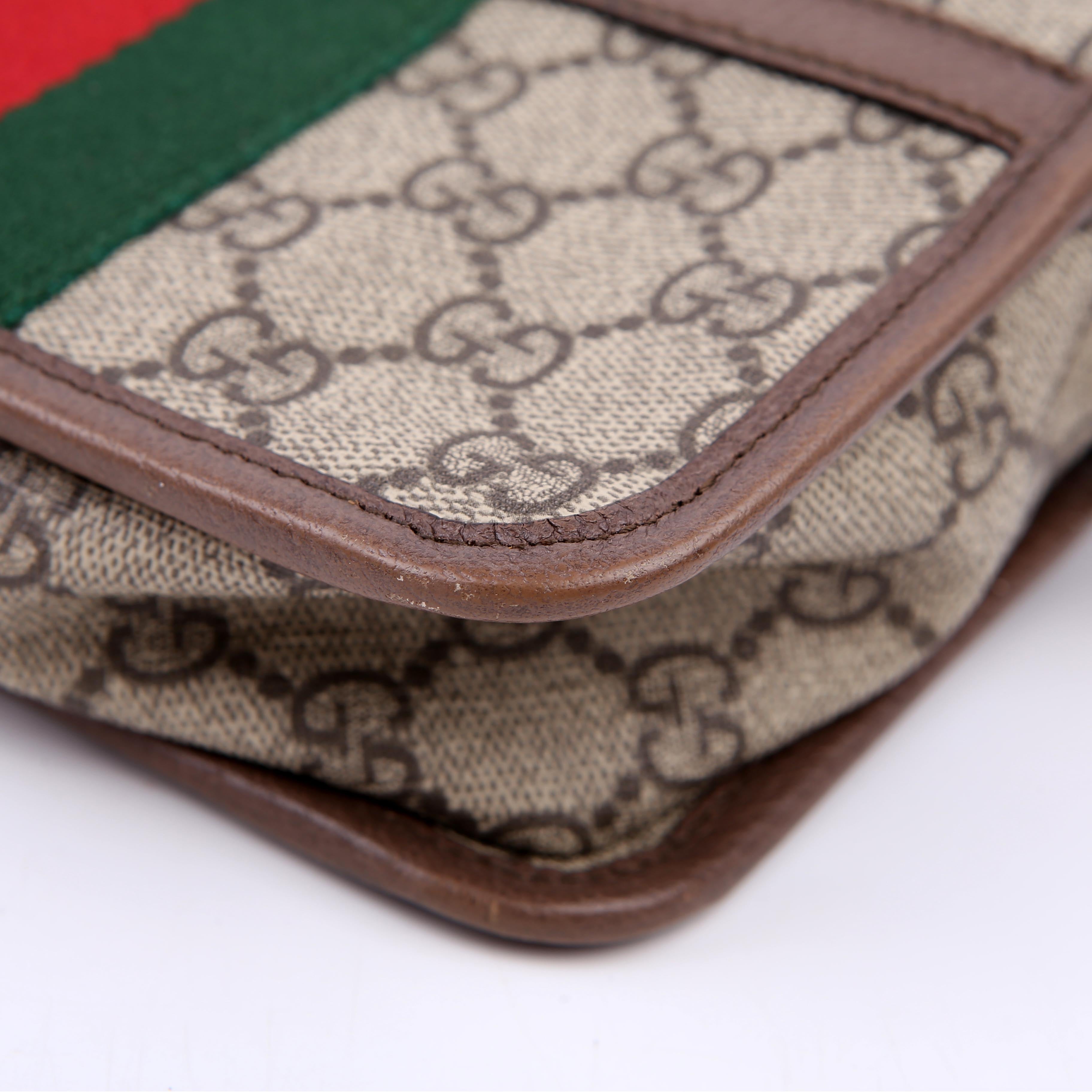 598130 Ophidia Top Handle Camera Bag Brown