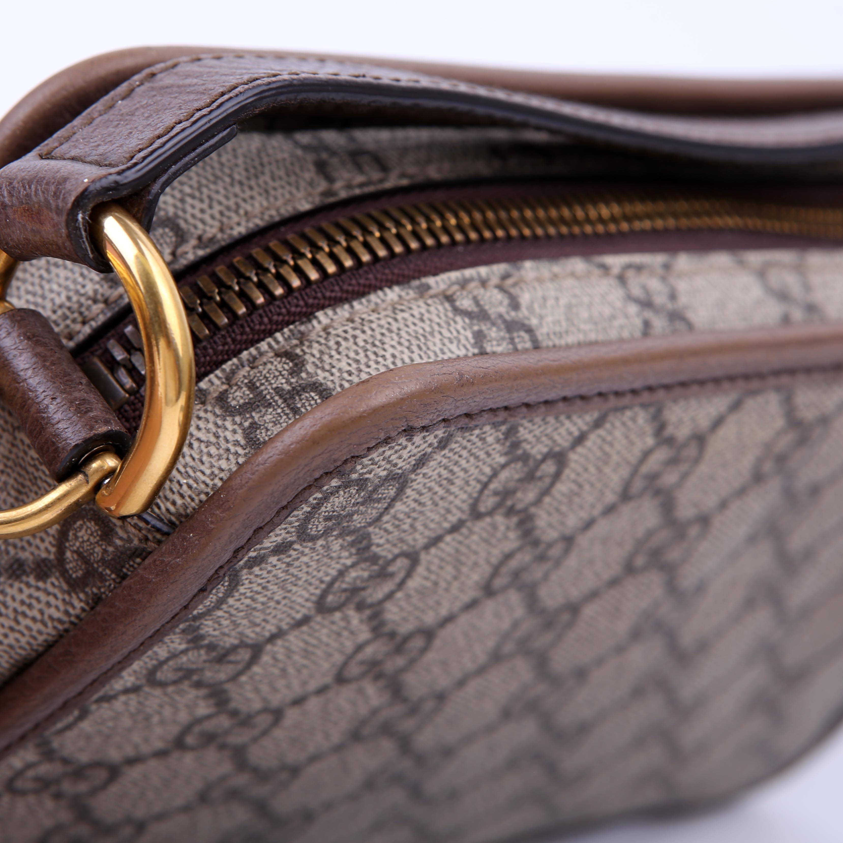 598130 Ophidia Top Handle Camera Bag Brown
