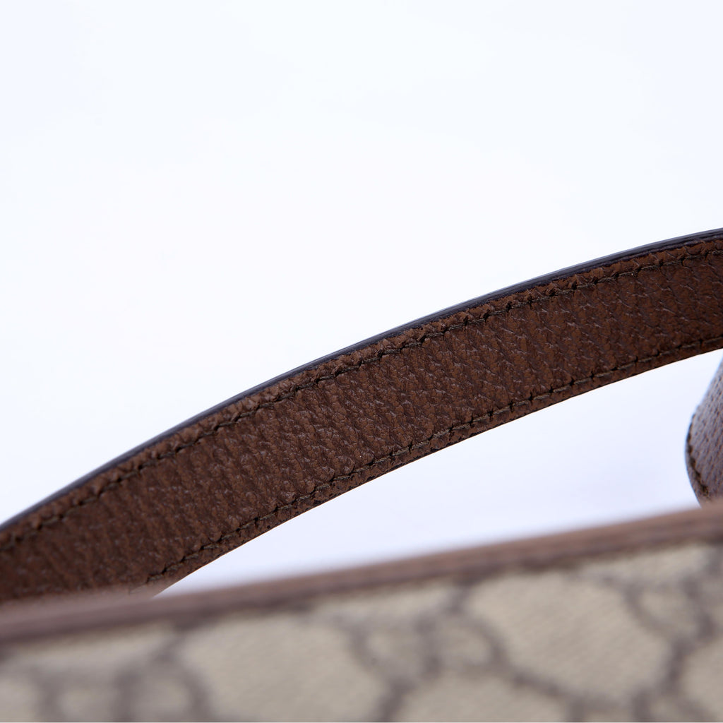 598130 Ophidia Top Handle Camera Bag Brown