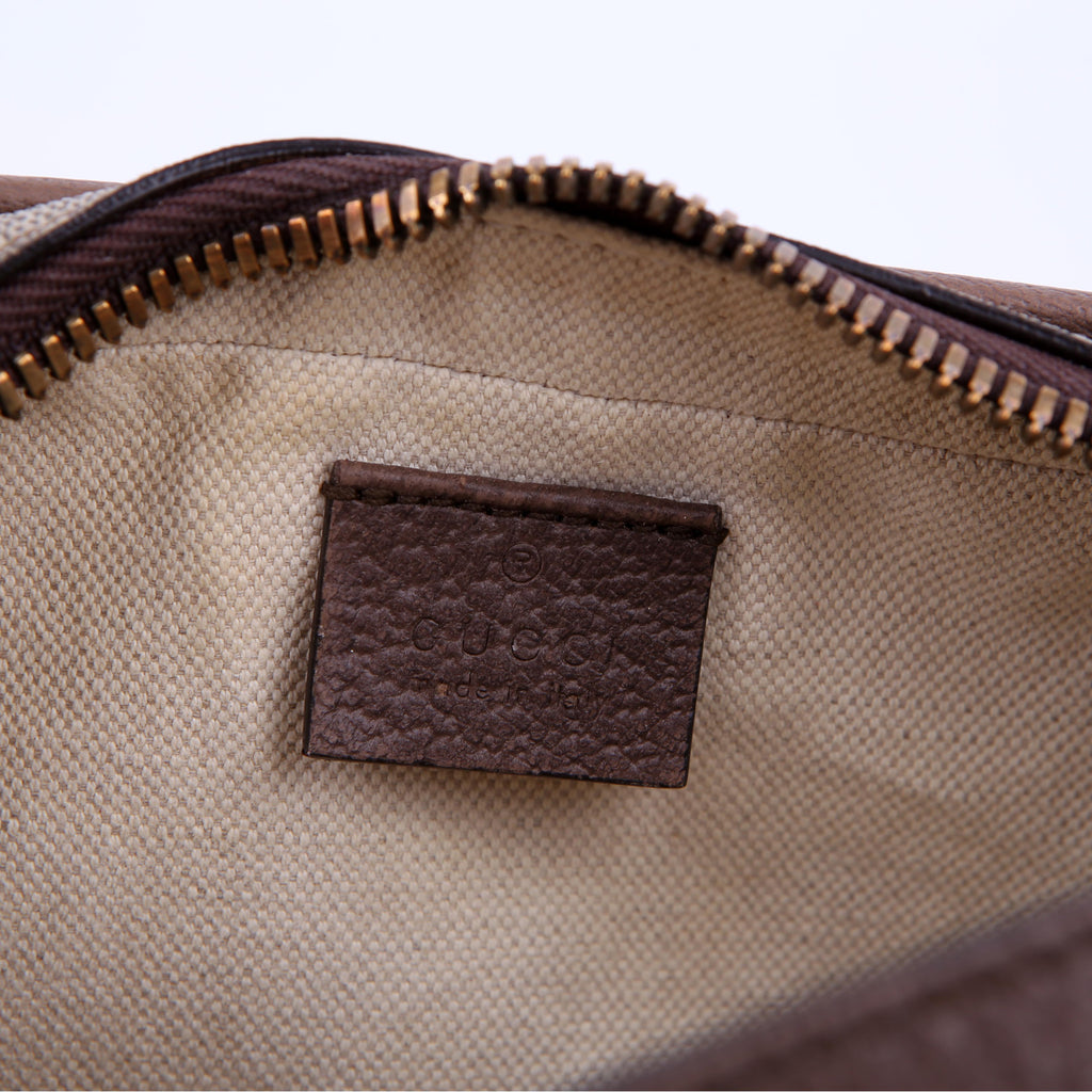 598130 Ophidia Top Handle Camera Bag Brown