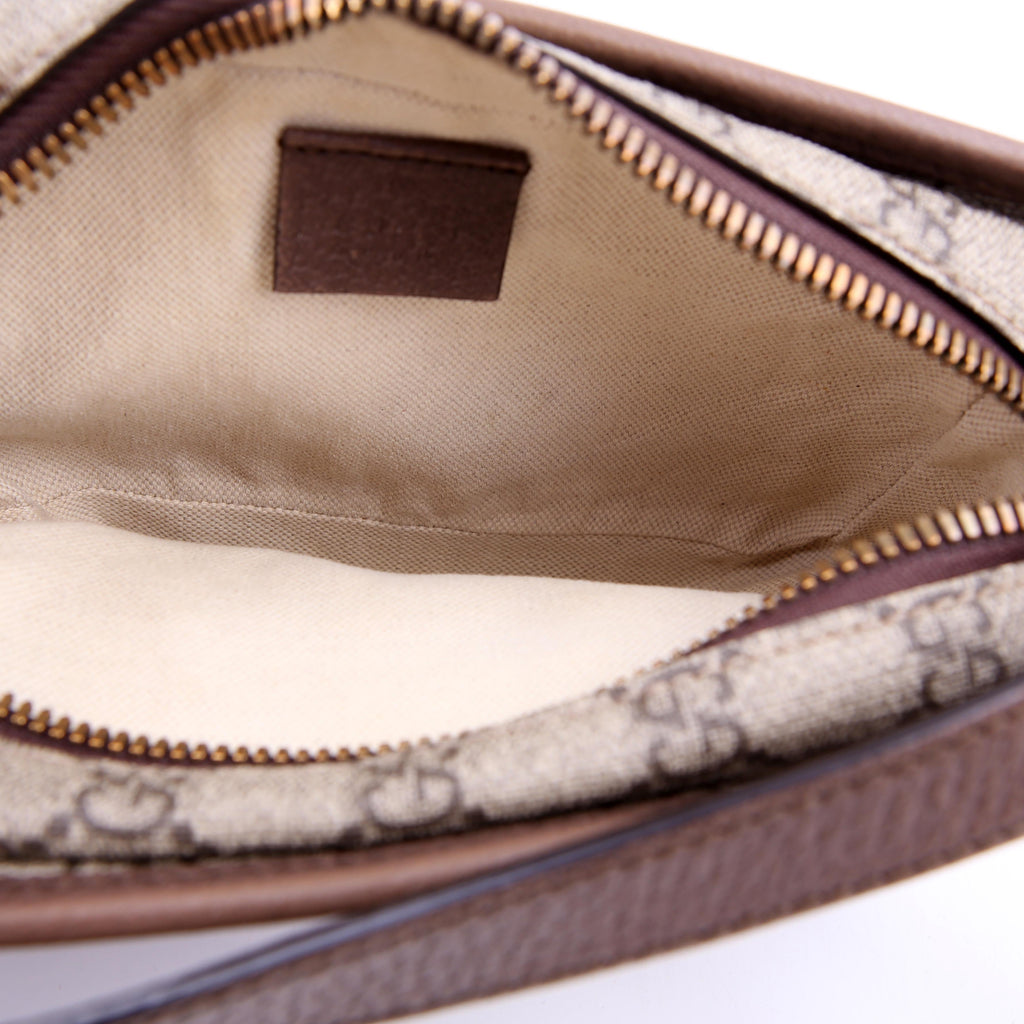 598130 Ophidia Top Handle Camera Bag Brown