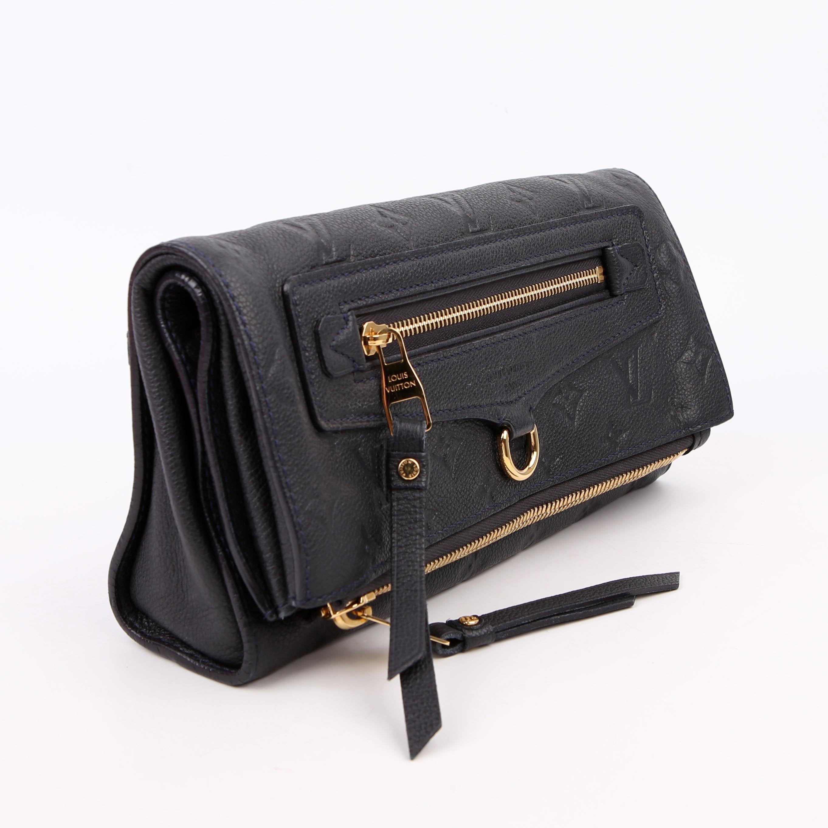 Petillante Clutch Empreinte Black