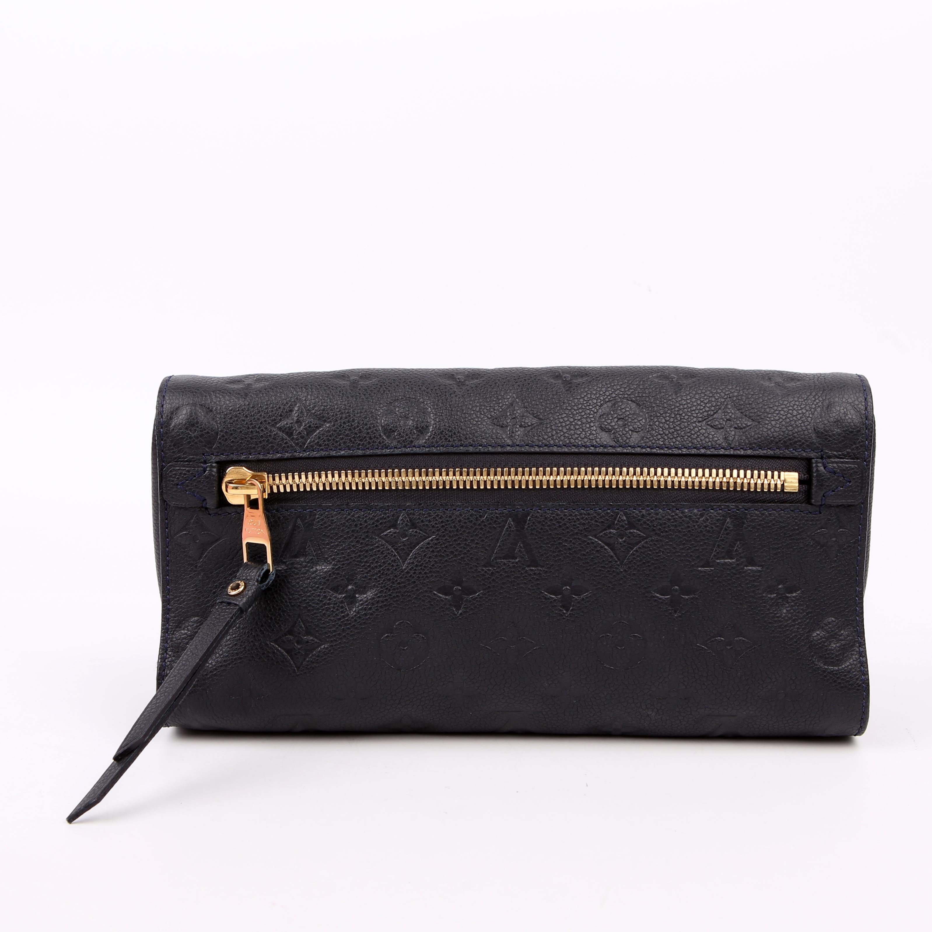 Petillante Clutch Empreinte Black