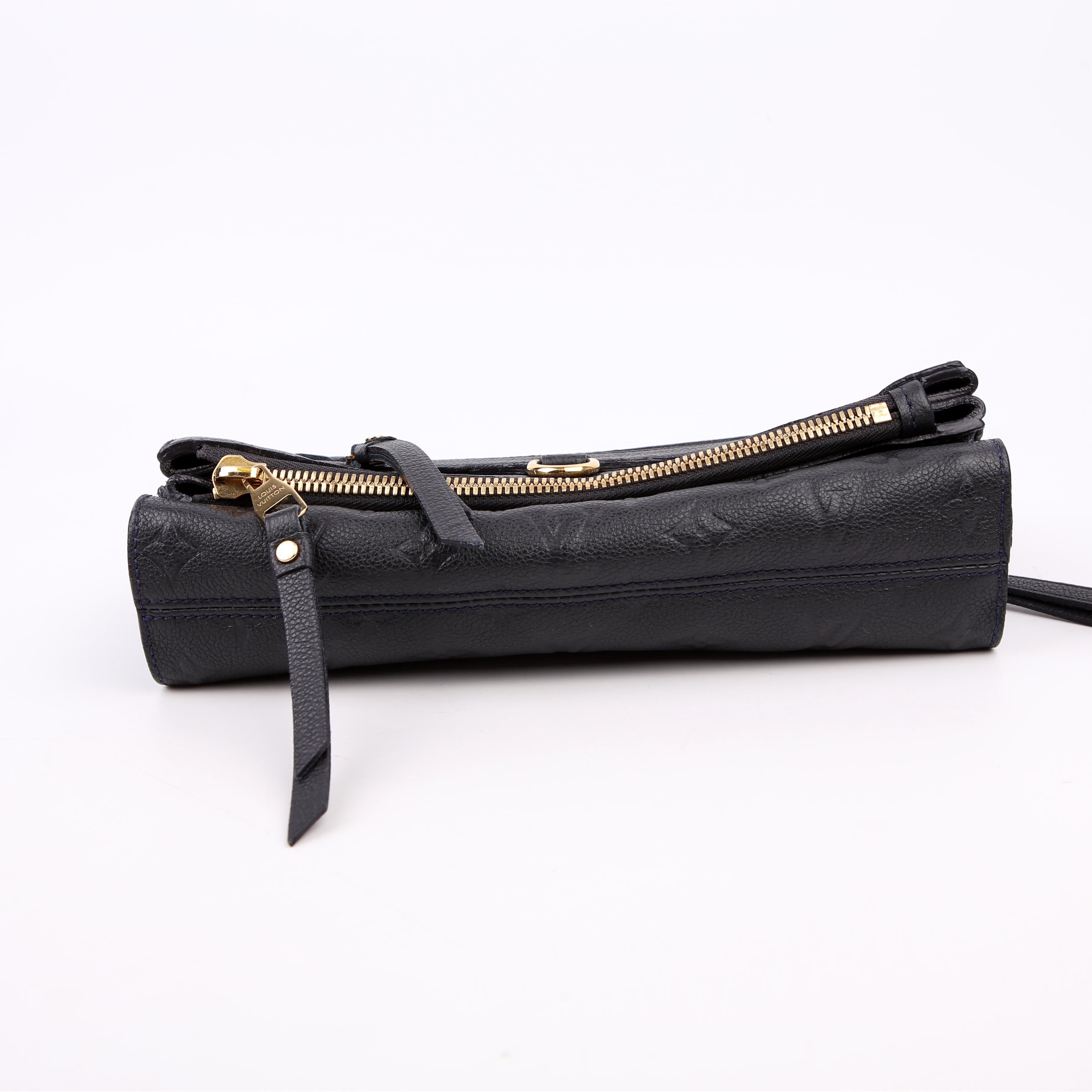 Petillante Clutch Empreinte Black